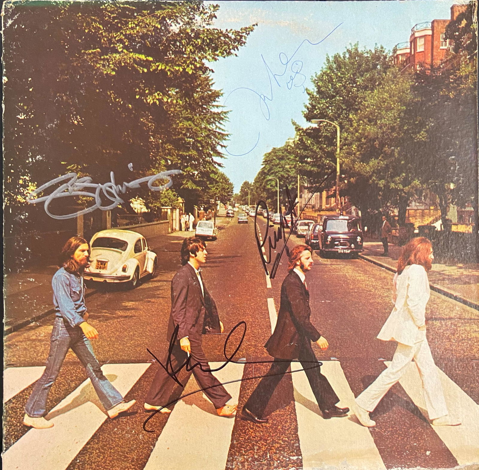 The Beatles Autographed Album Cover, Signed by all (1 of 1)