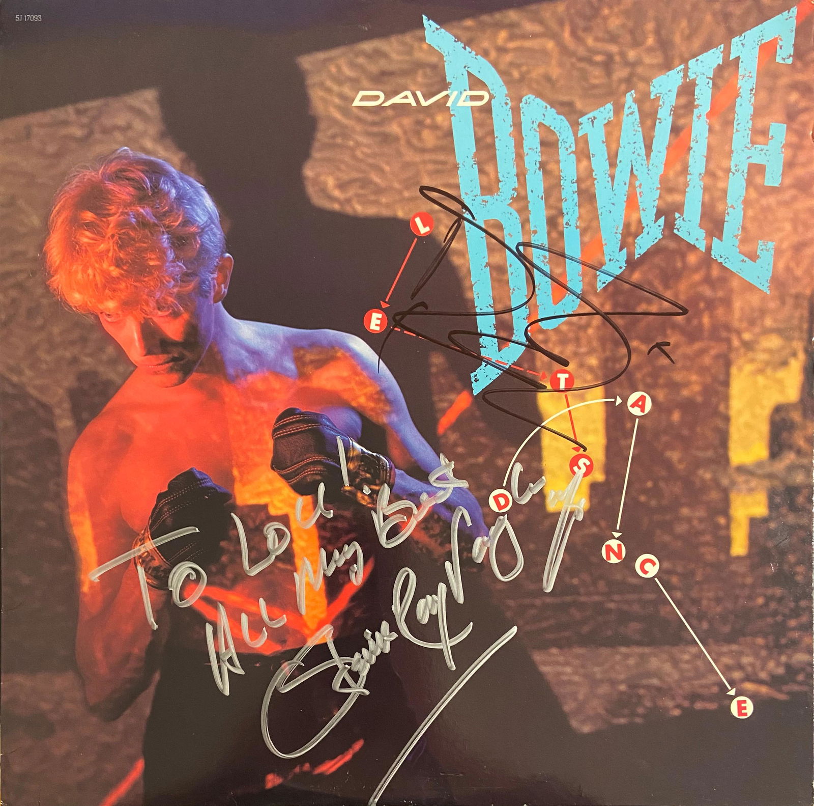 David Bowie Autographed Album Cover: Displays are assembled AFTER payment is received, picture is a mock up of finished product. Displays are not framed, and can be framed for a cost. Framed items will state they are framed in the name o