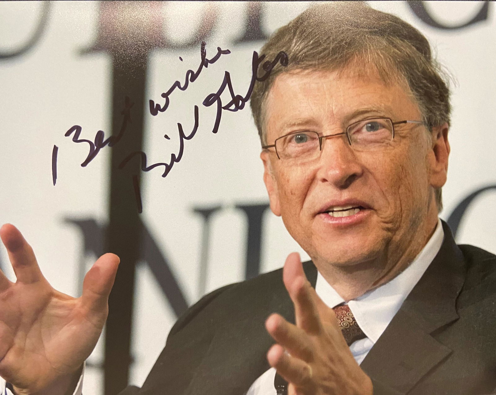 Bill Gates Autographed 8x10 (1 of 1)