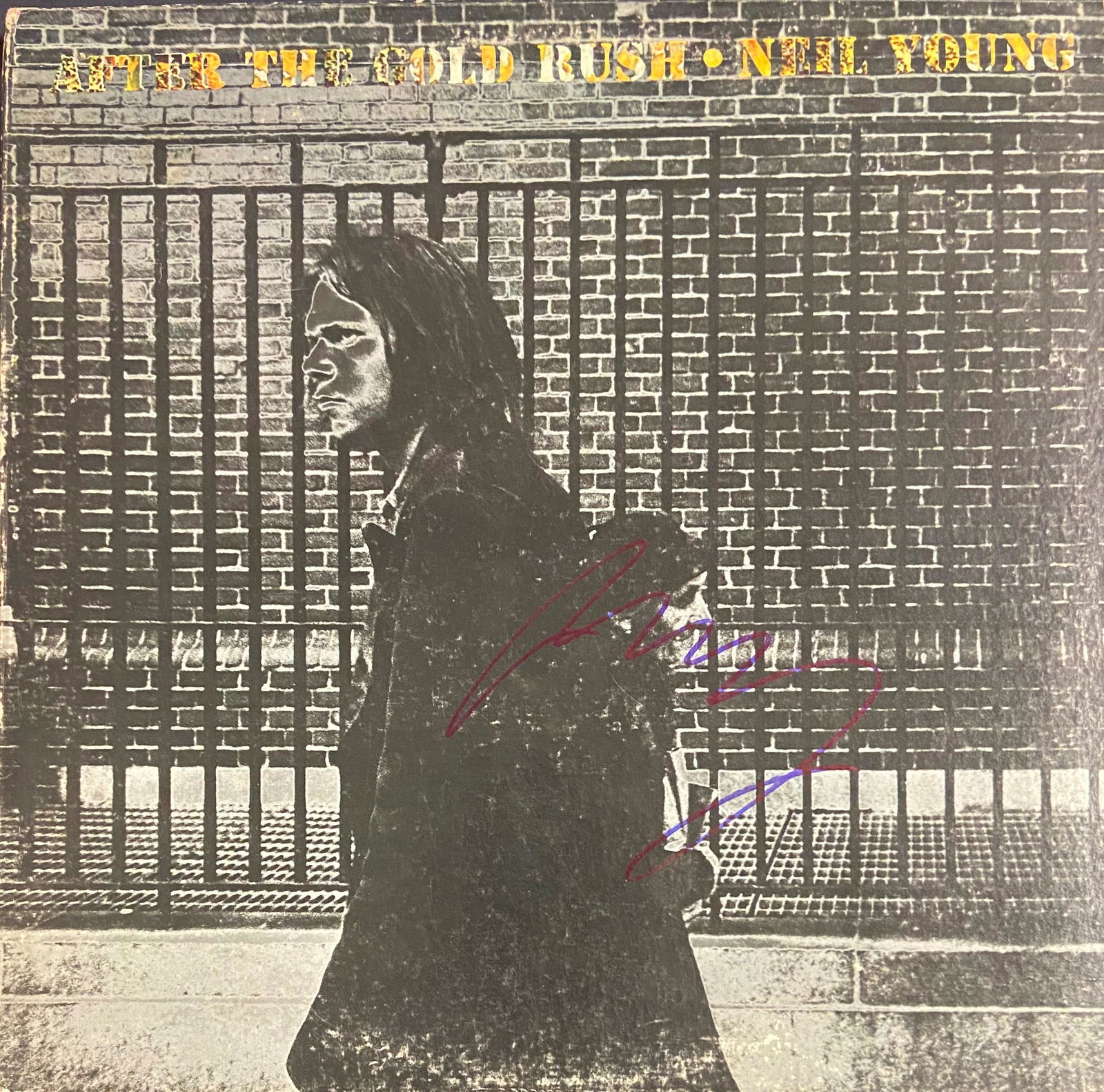 Neil Young  Autographed Album Cover (1 of 1)