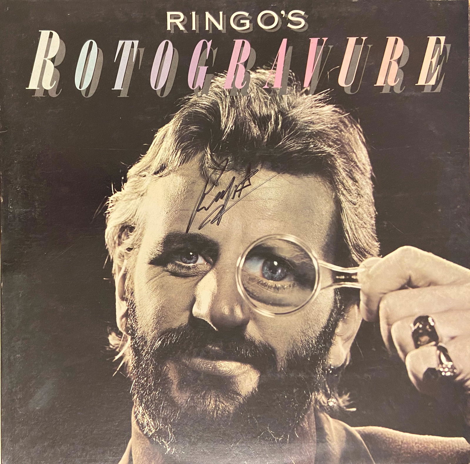 Ringo Starr  Autographed Album Cover (1 of 1)