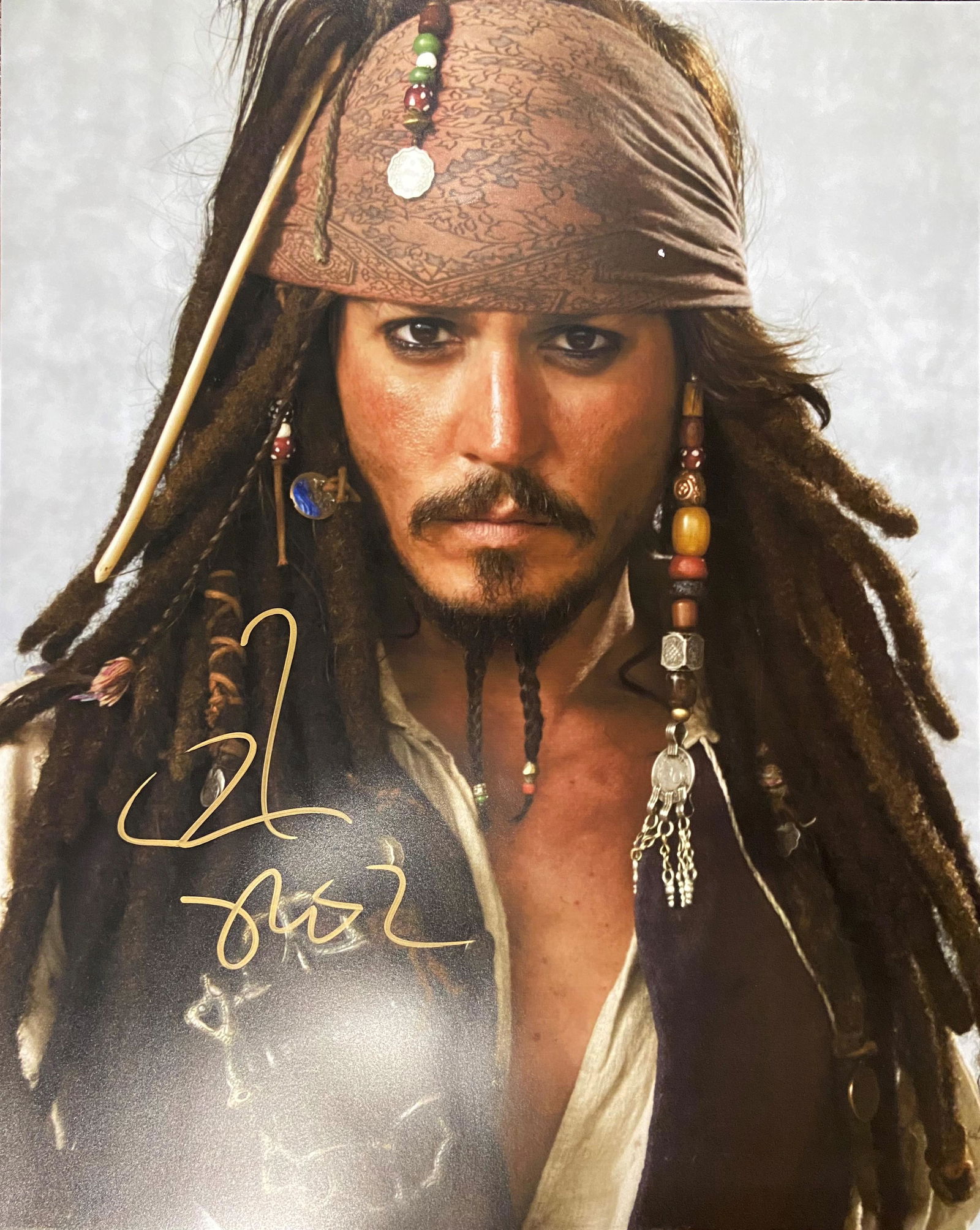 Johnny Depp Autographed 16x20 Photo (1 of 1)