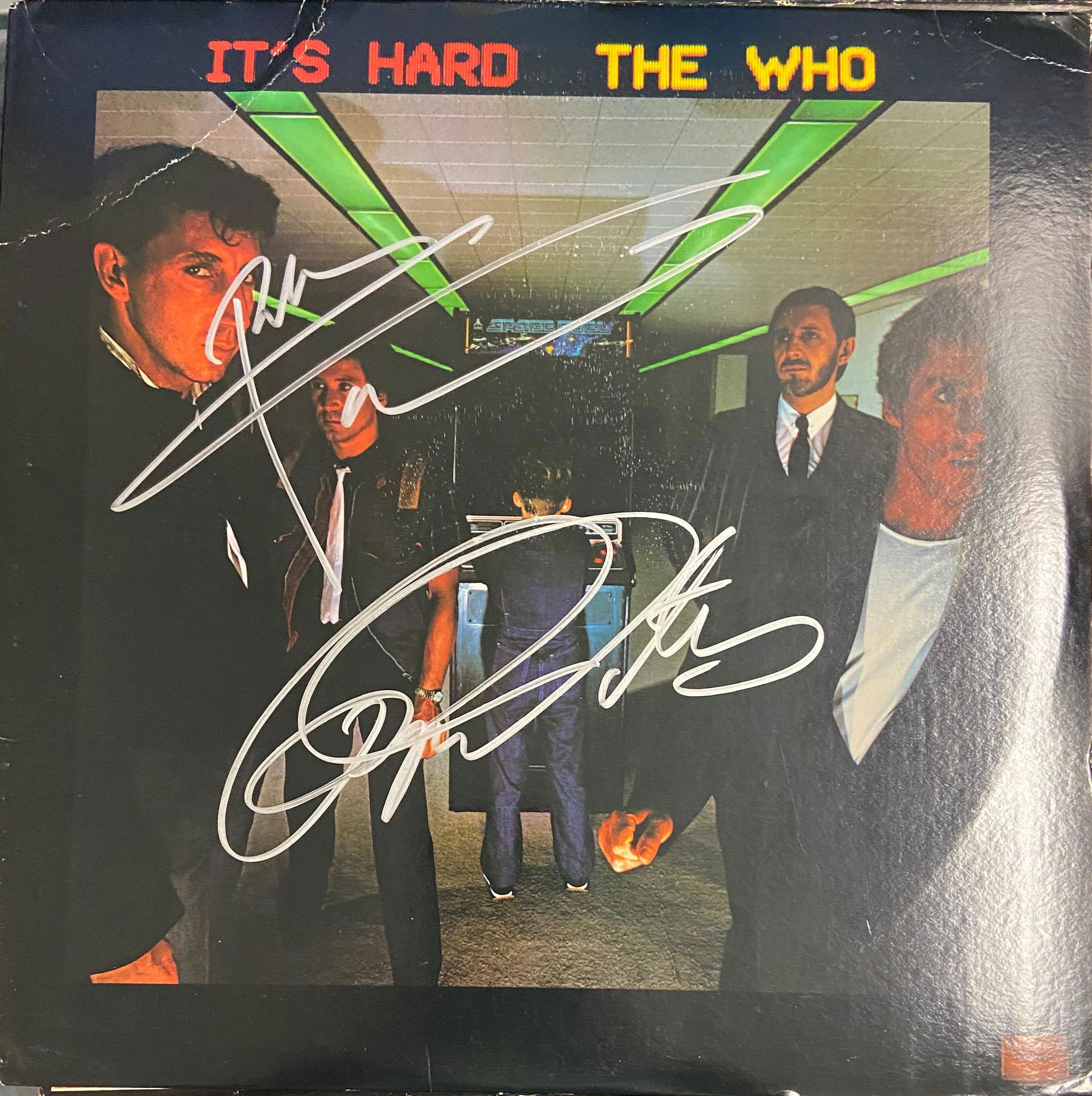 Pete Townshend / Roger Daltrey Autographed Album Cover: Displays are assembled AFTER payment is received, picture is a mock up of finished product. Displays are not framed, and can be framed for a cost. Framed items will state they are framed in the name o