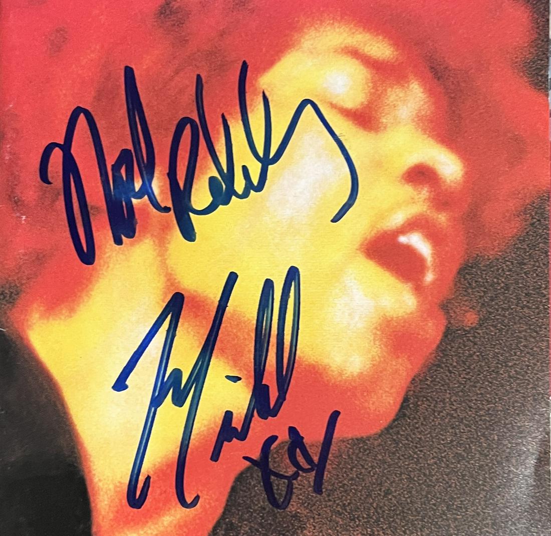 Noel Redding Mitch Mitchell Autographed Cd Cover (1 of 1)