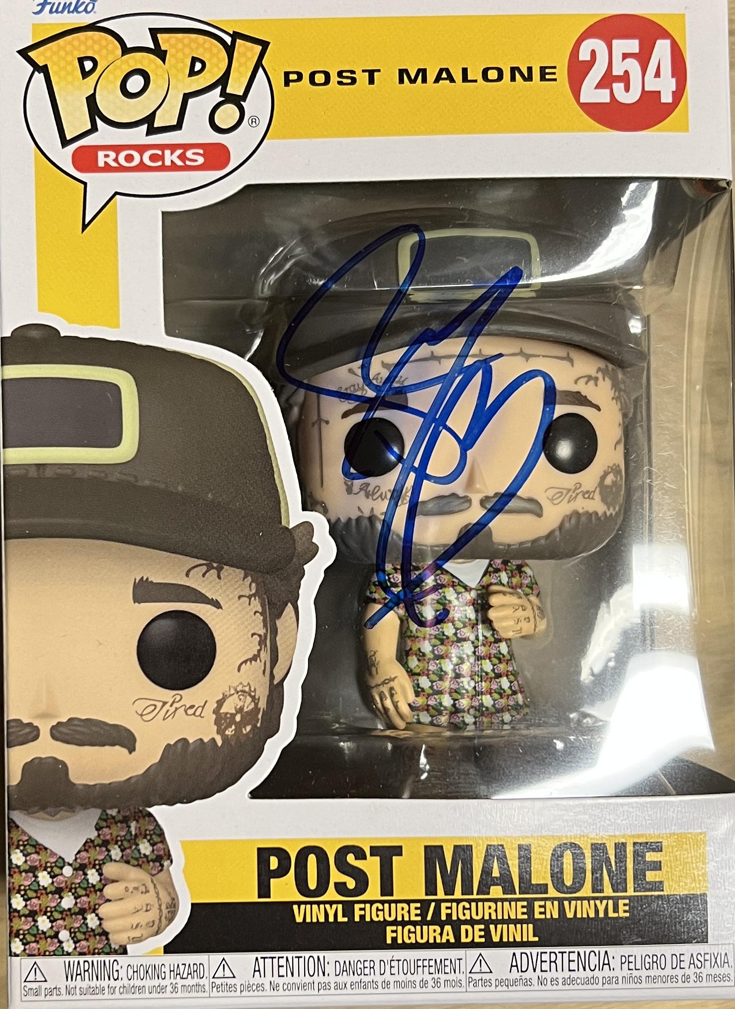 Post Malone Autographed Funko! (1 of 1)