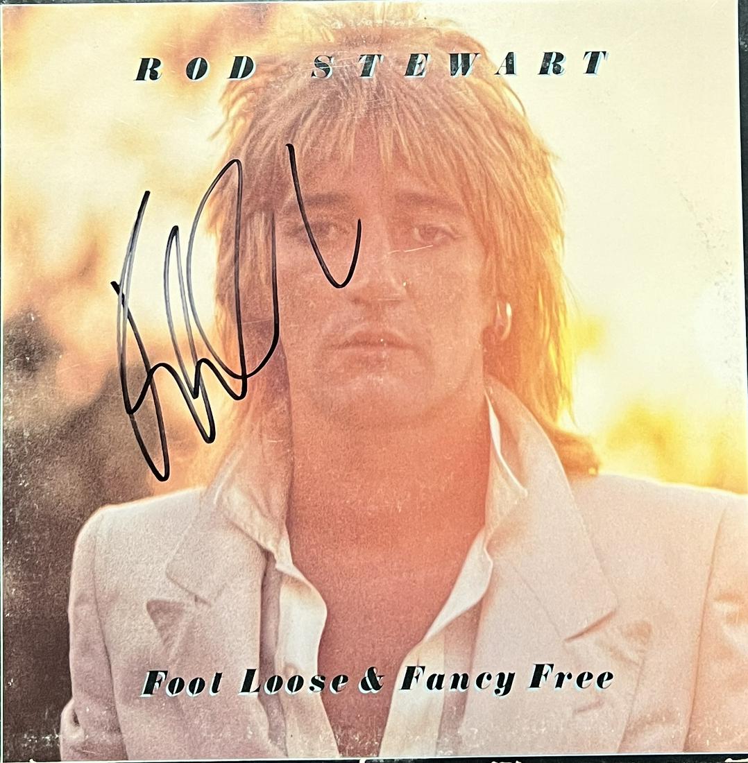 Rod Stewart Autographed Album: Displays are not framed, and can be framed for a cost. Framed items will state they are framed in the name of the item. All signed items come with a COA. Ask any and all questions BEFORE bidding. Sign