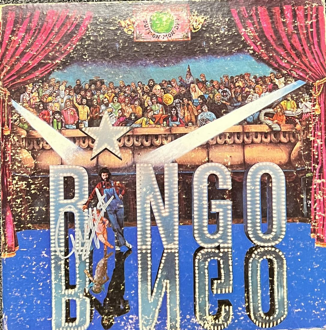 Ringo Starr Autographed ALBUM: Displays are not framed, and can be framed for a cost. Framed items will state they are framed in the name of the item. All signed items come with a COA. Ask any and all questions BEFORE bidding. Sign