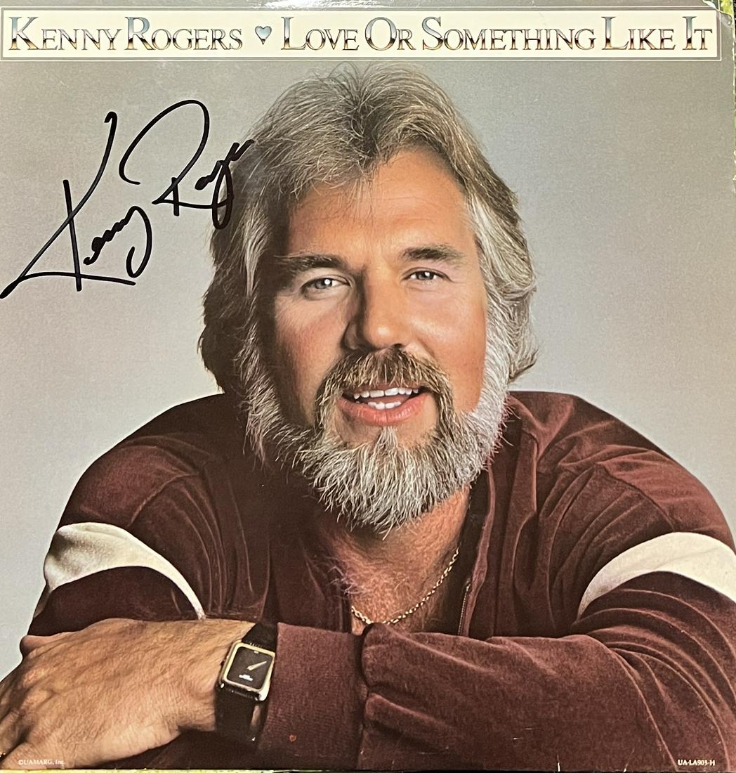 Kenny Rogers AUTOGRAPHED Album (1 of 1)