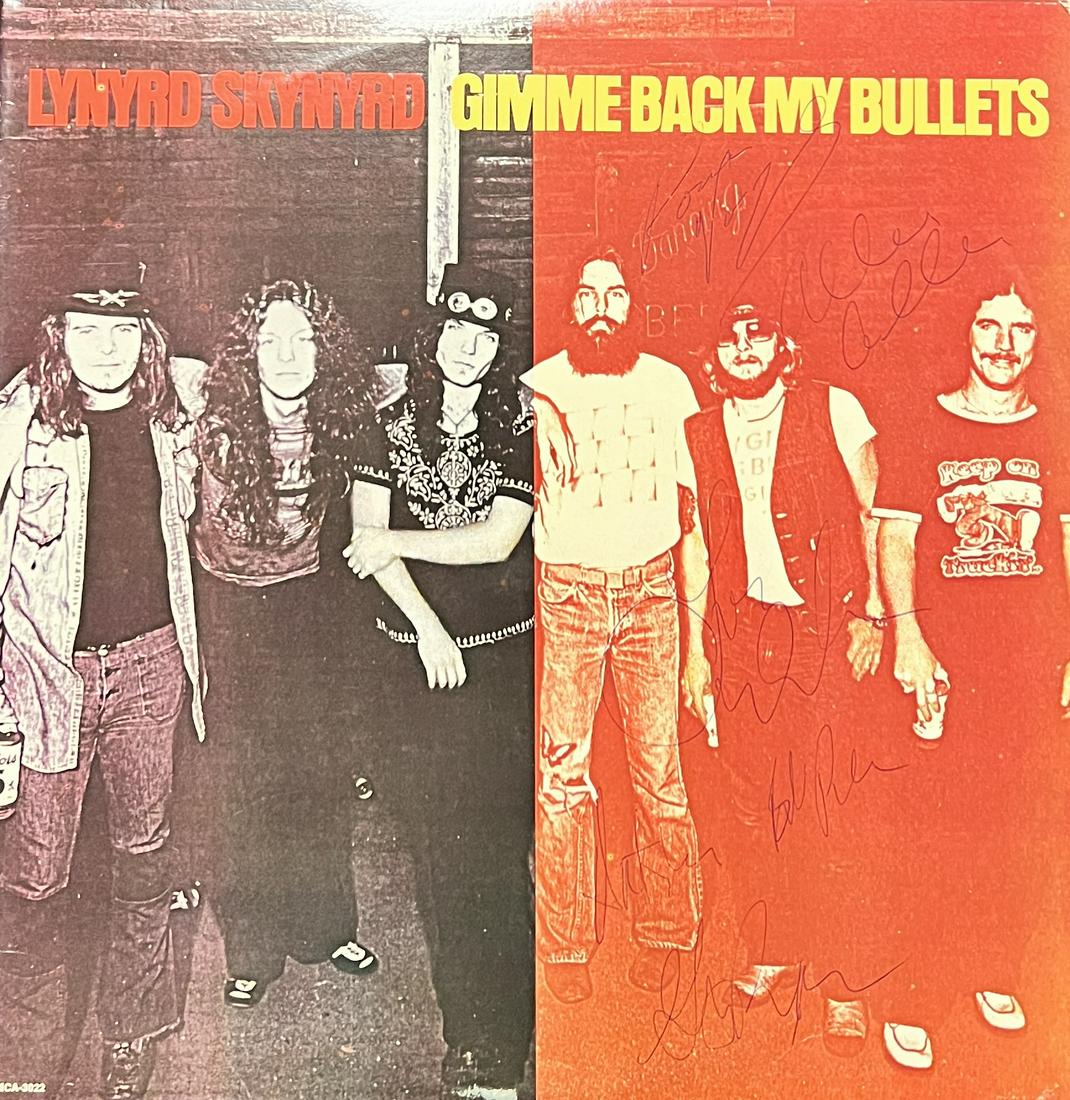Lynyrd SKYNYRD Autographed ALBUM All Members (1 of 1)