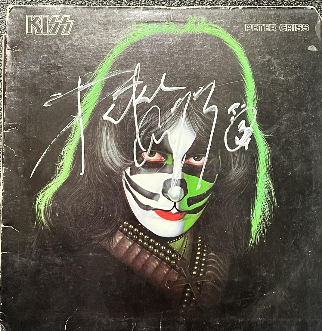 Peter Criss Autographed ALBUM (1 of 1)