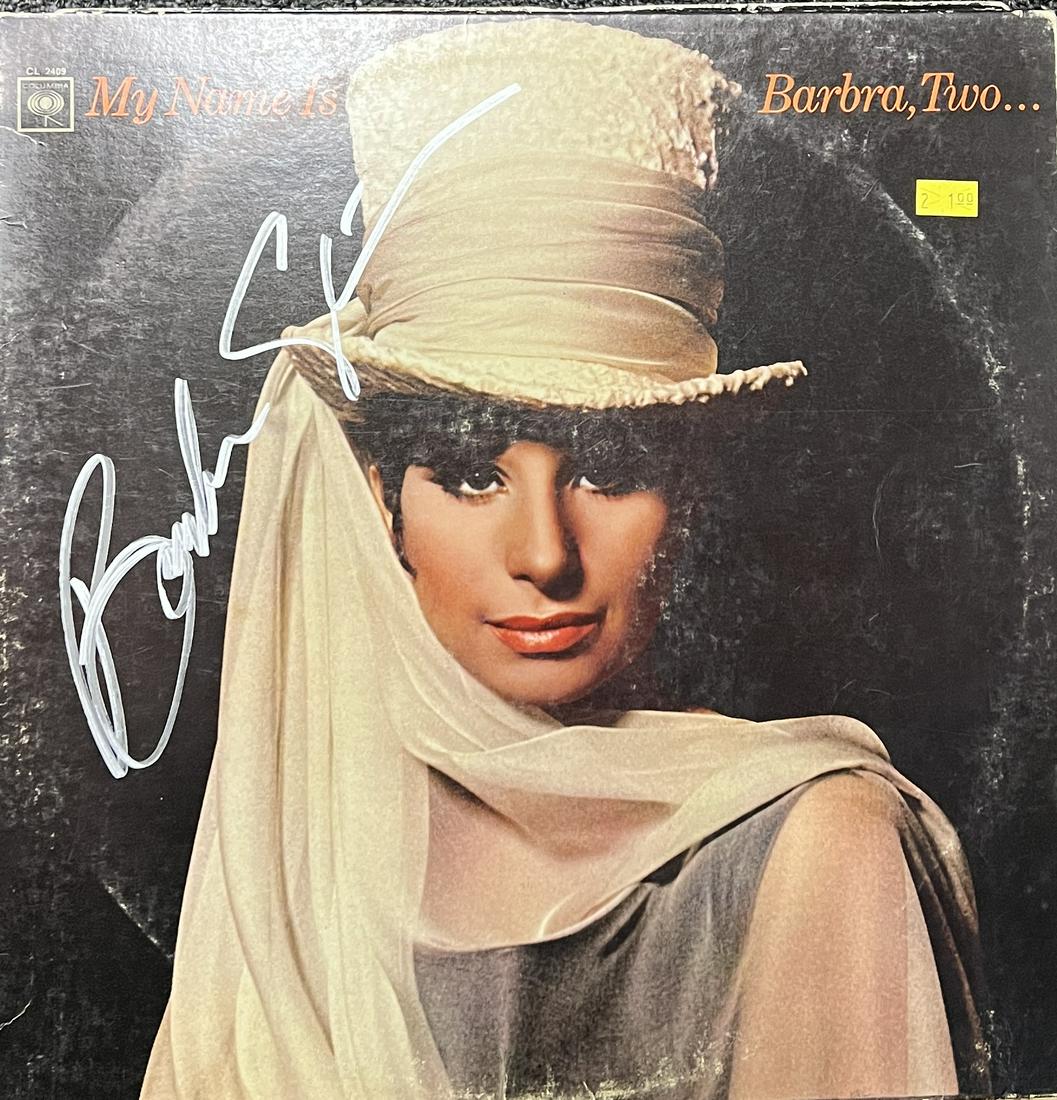 Barbara Streisand Autographed Album (1 of 1)