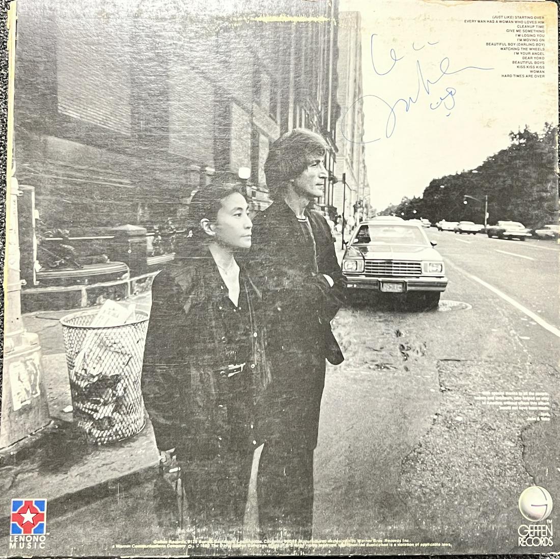 John Lennon Autographed ALBUM: Displays are not framed, and can be framed for a cost. Framed items will state they are framed in the name of the item. All signed items come with a COA. Ask any and all questions BEFORE bidding. Sign