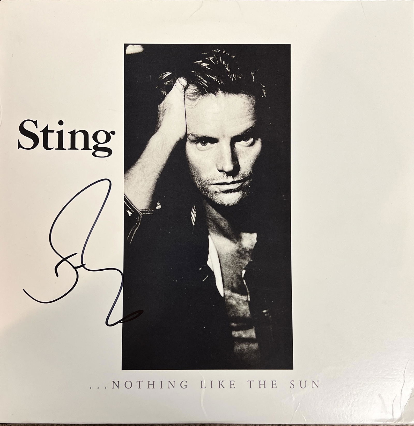 Sting Autographed Album (1 of 1)