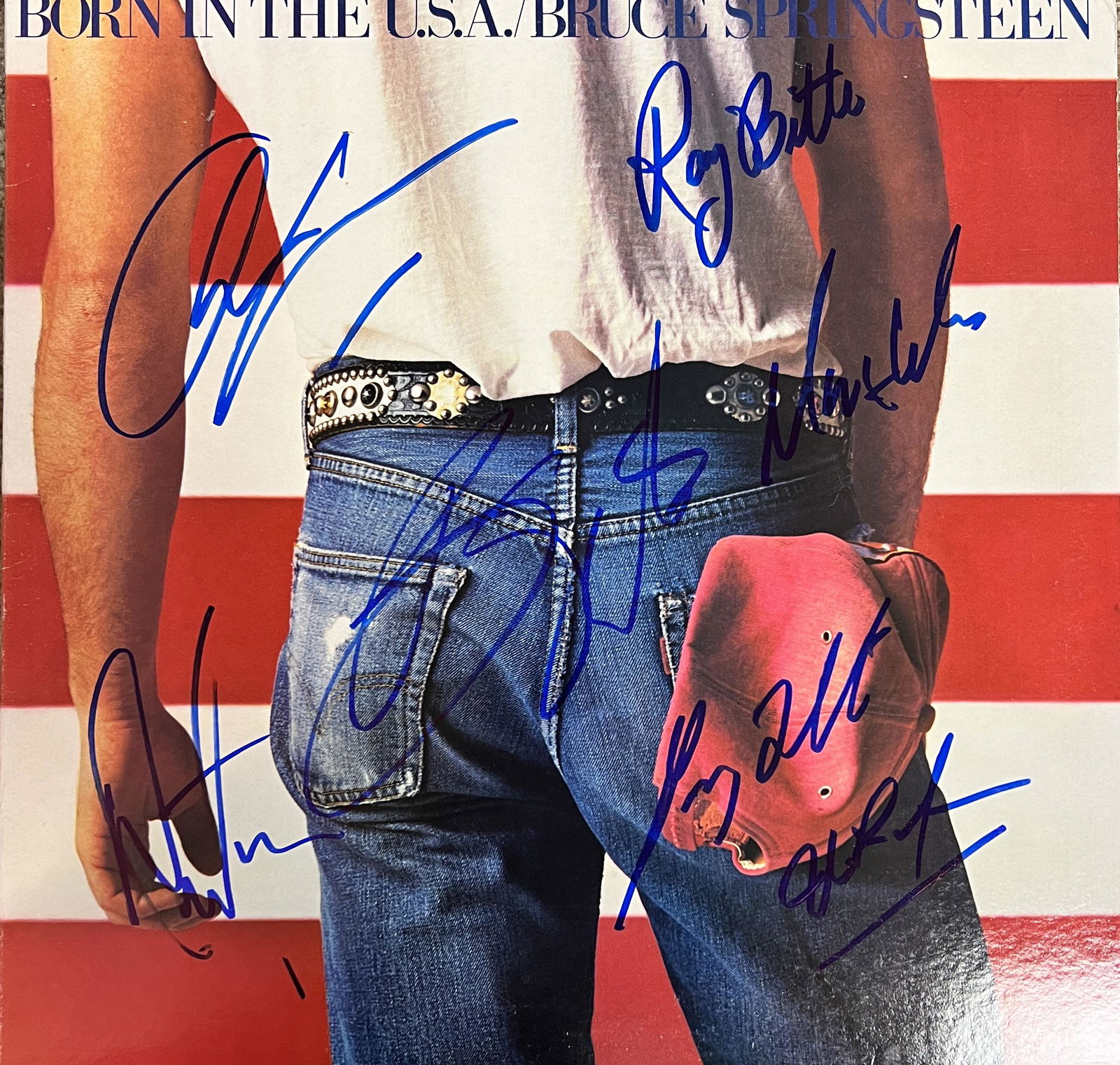 Bruce Springsteen & The E Street Band Autographed Album (1 of 1)