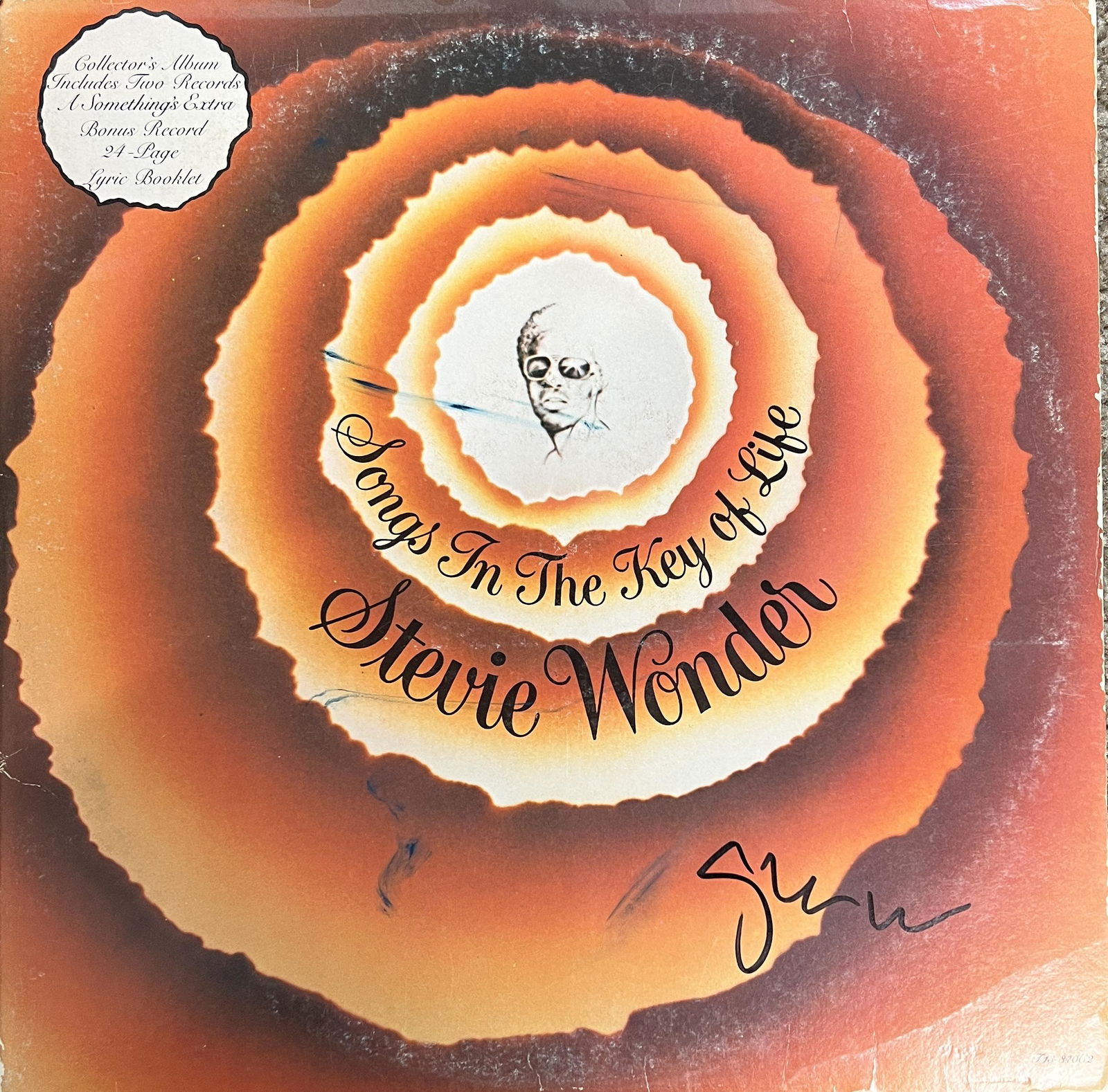 Stevie Wonder Autographed ALBUM (1 of 1)