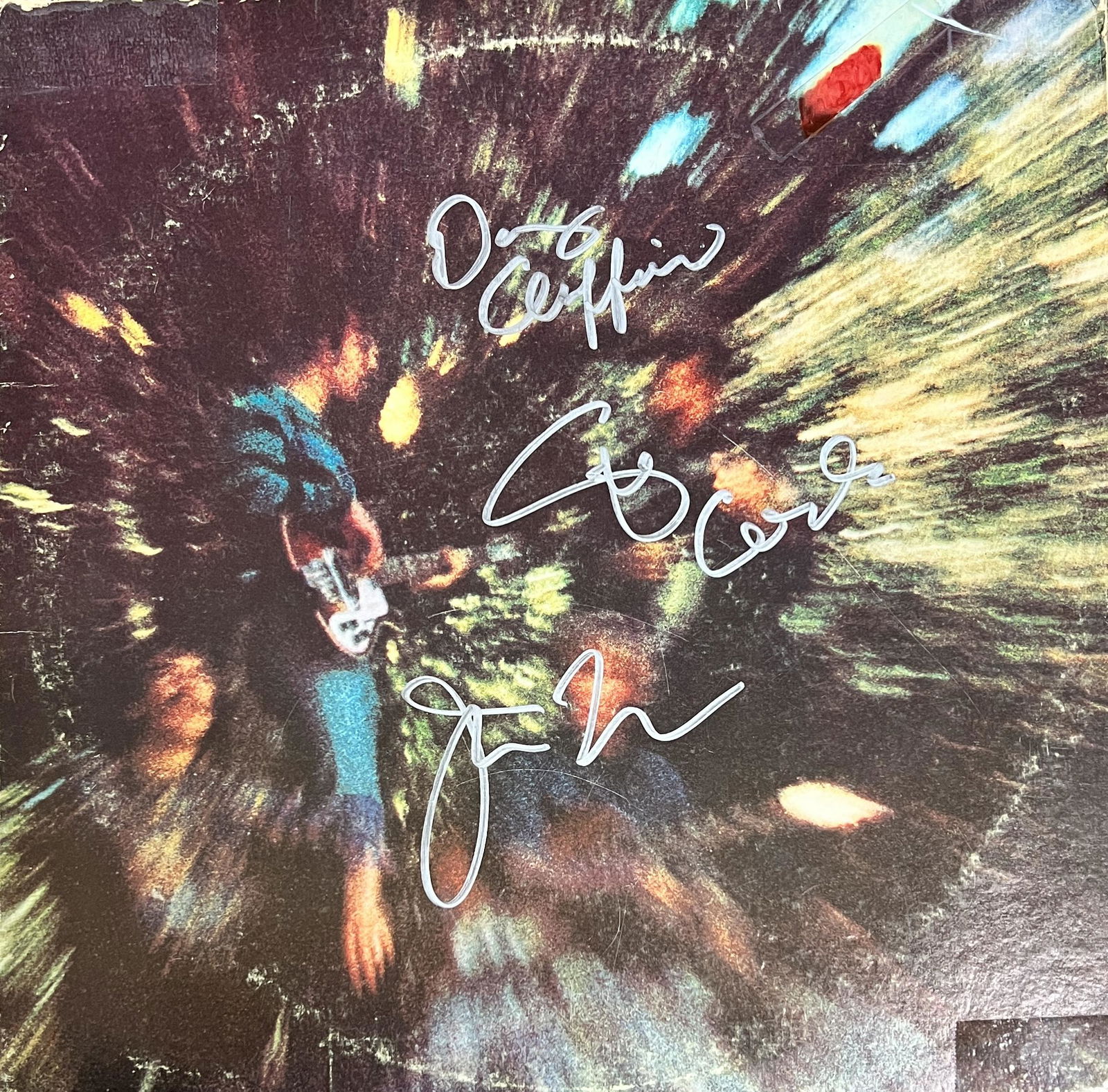 CCR Autographed ALBUM STU JOHN DOUG! (1 of 1)