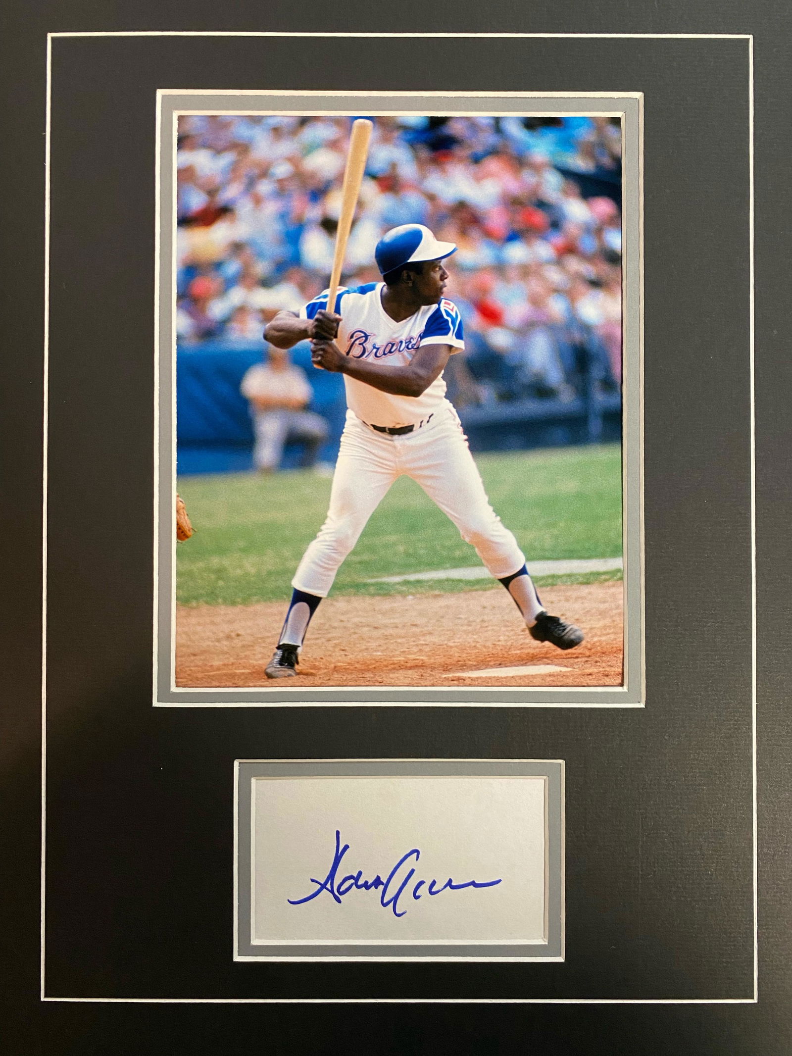 Hank Aaron Autographed Album (1 of 1)