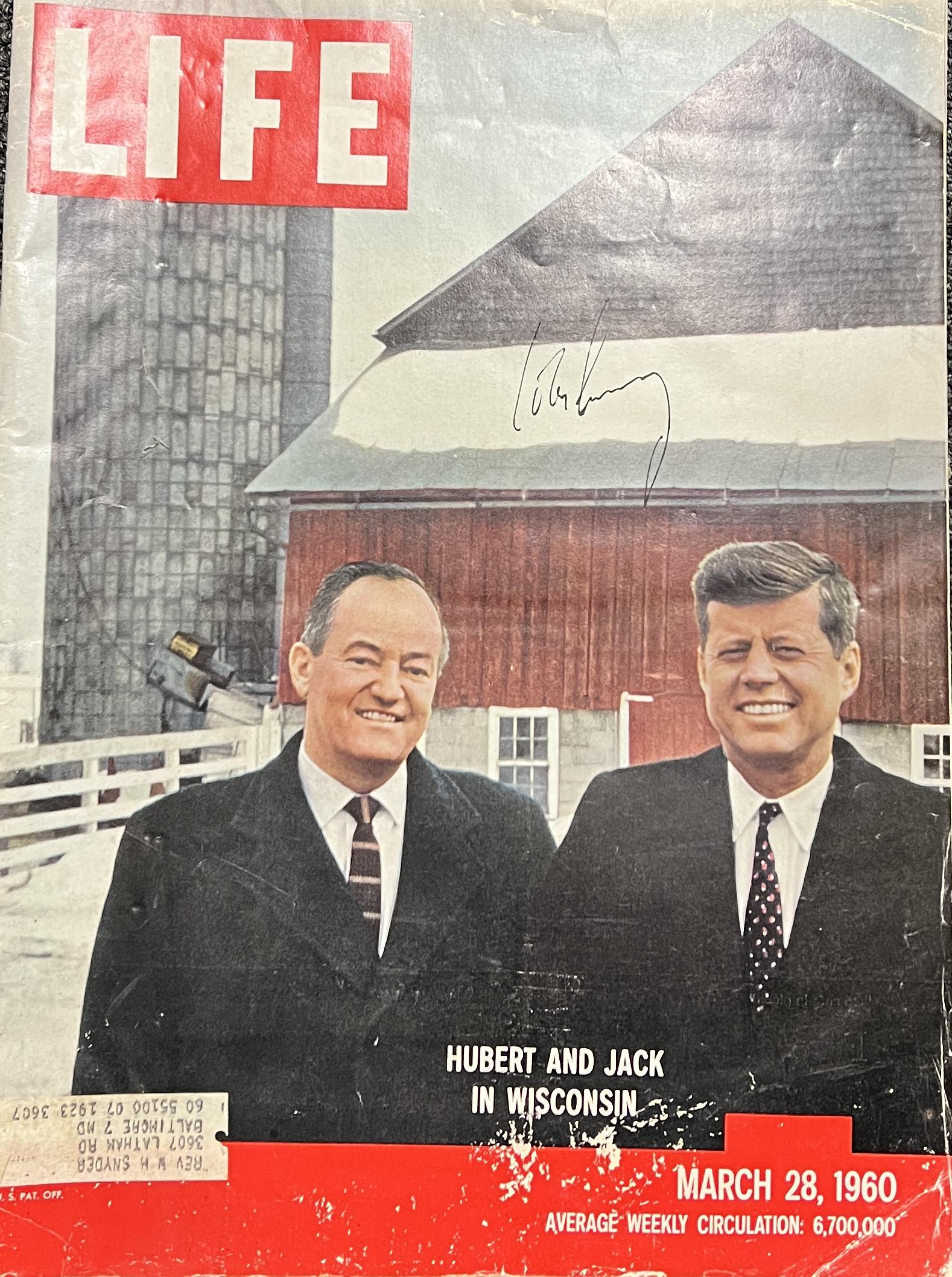 John F. Kennedy Autographed Life Magazine (1 of 1)