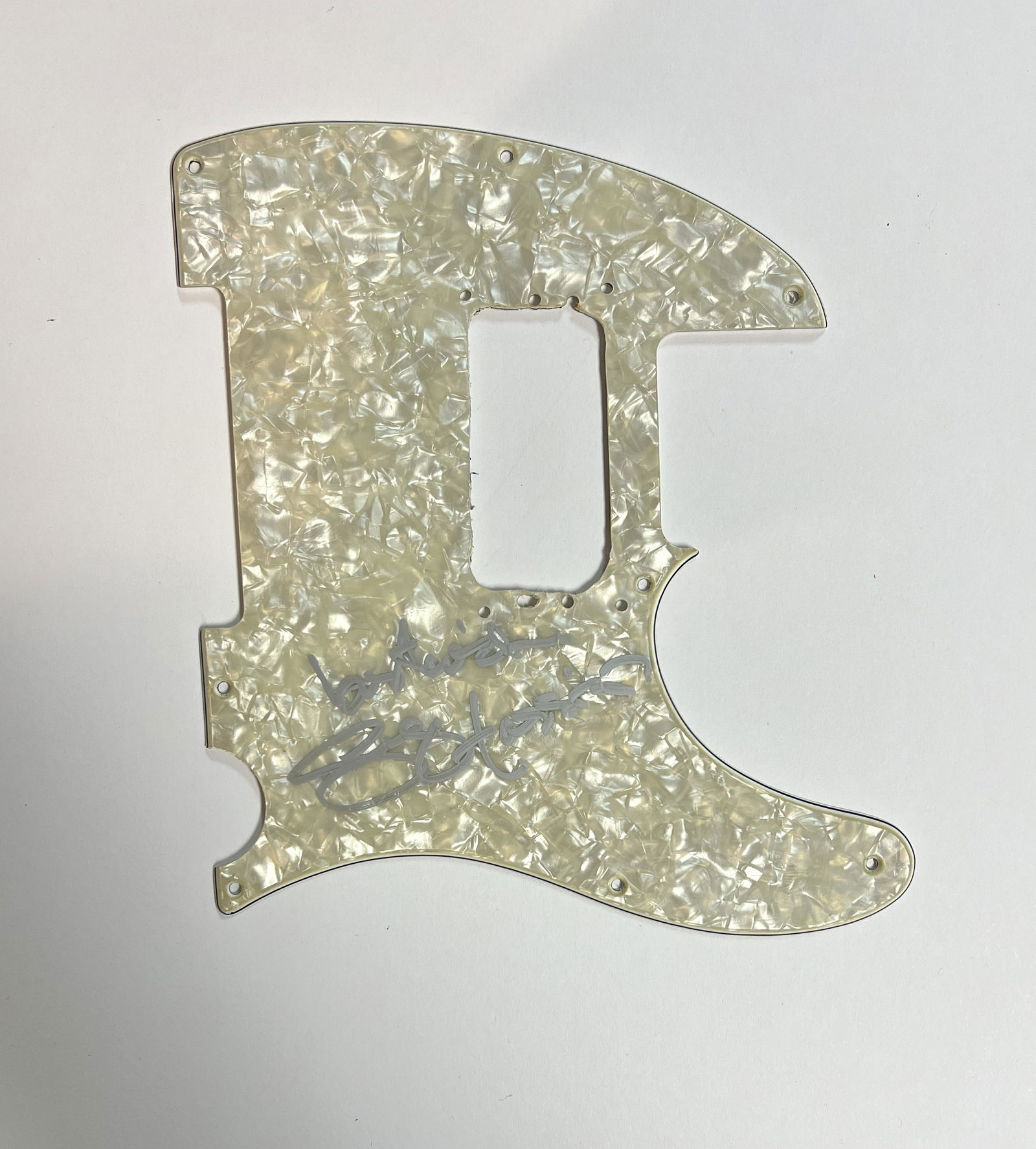 George Harrison Autographed Pickguard: Displays are not framed, and can be framed for a cost. Framed items will state they are framed in the name of the item. All signed items come with a COA. Ask any and all questions BEFORE bidding. Sign