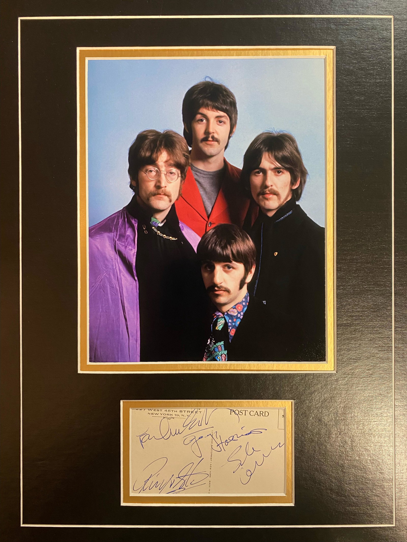 The Beatles AUTOGRAPHED Display (1 of 1)