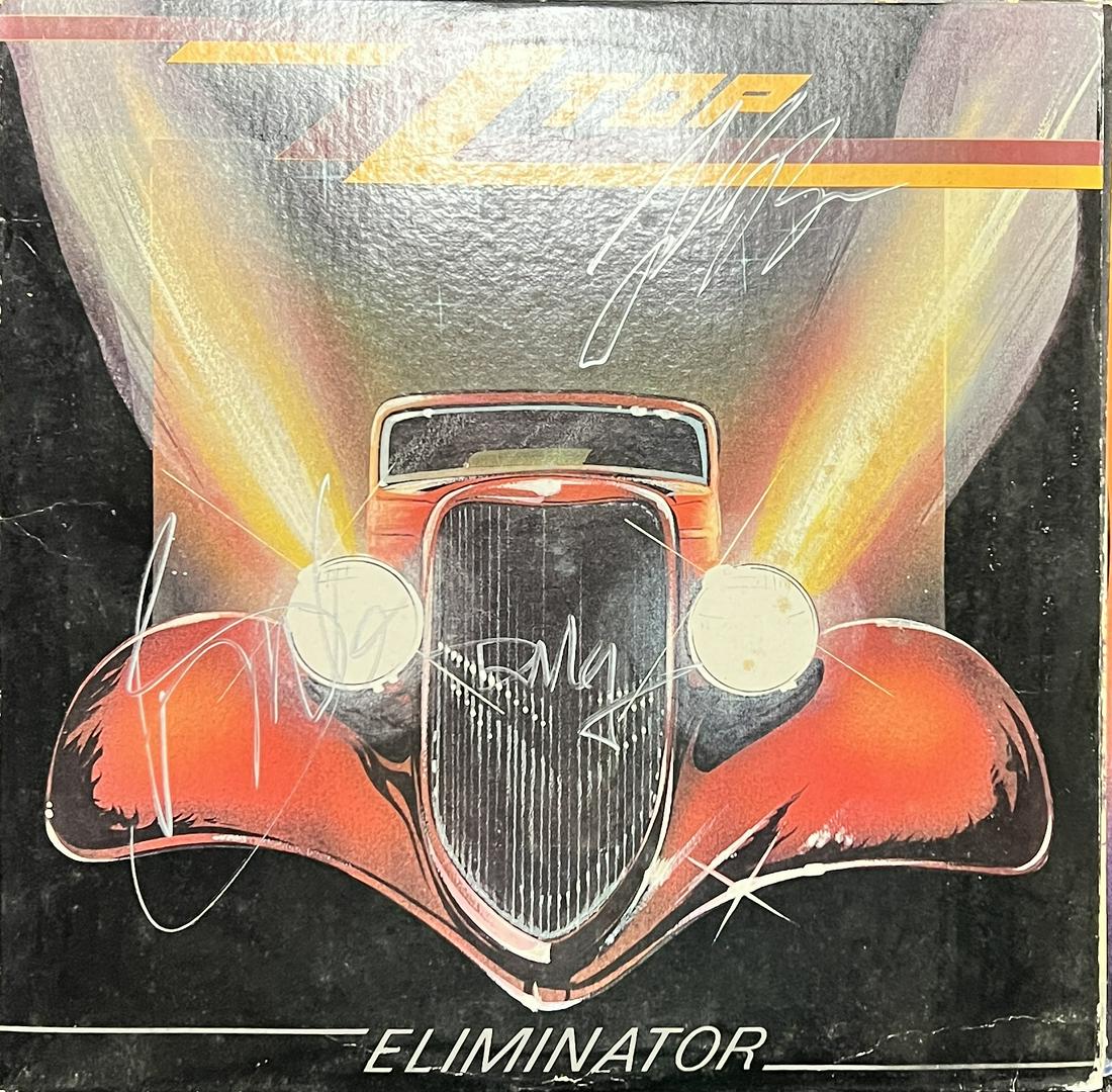 ZZ TOP Autographed ALBUM All 3 (1 of 1)