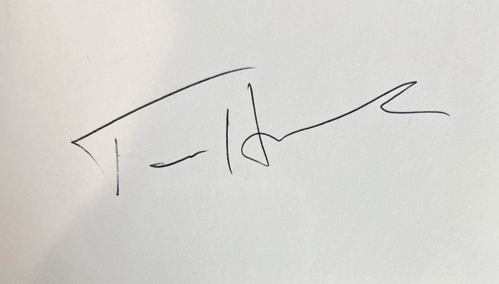 Tom Hanks Autographed CARD (1 of 1)