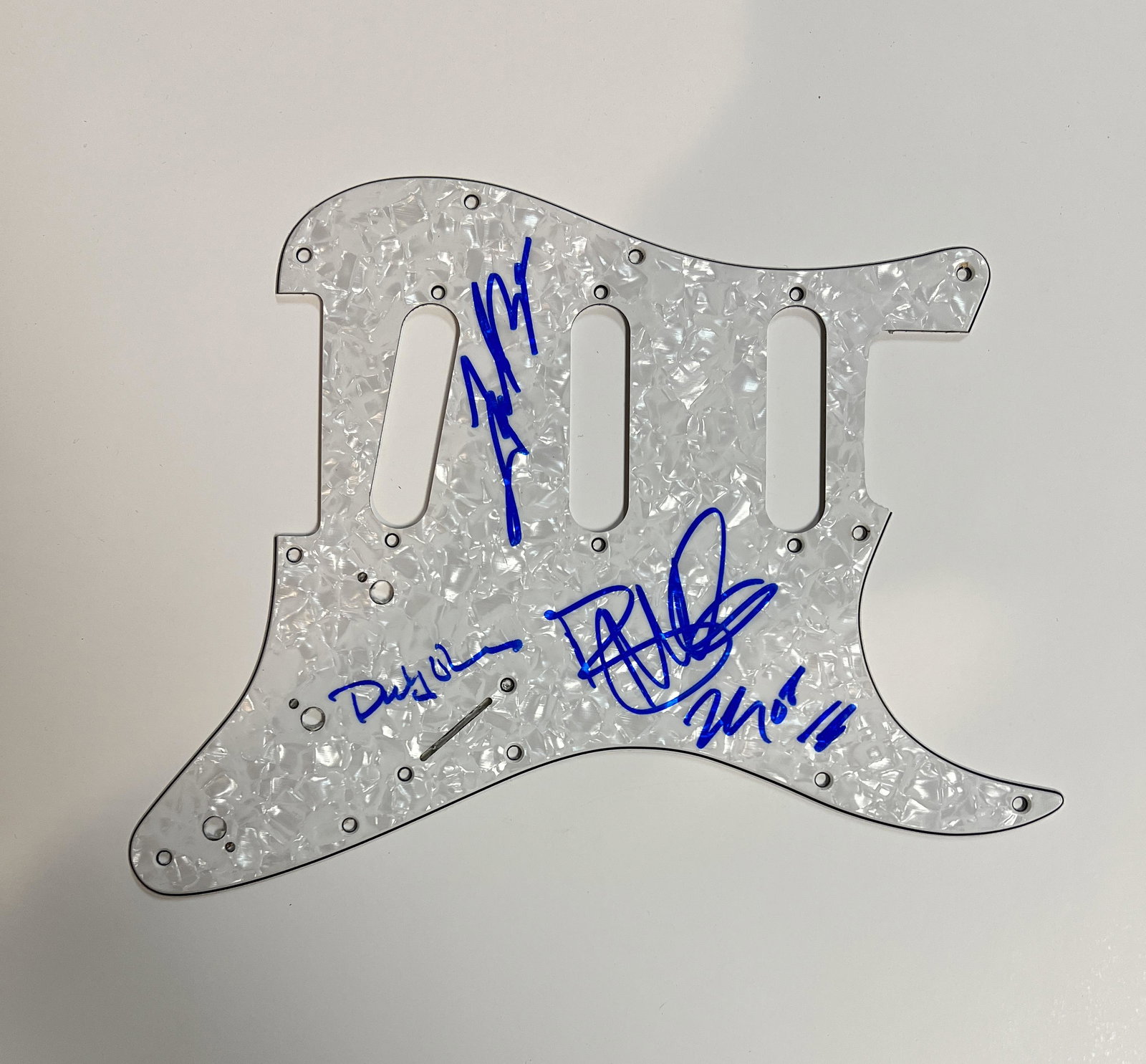 ZZ Top Autographed Pickguard (1 of 1)