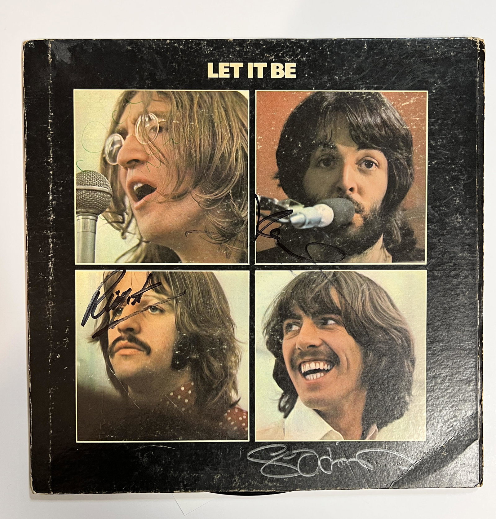 The Beatles AUTOGRAPHED Album All 4! LENNON (1 of 1)