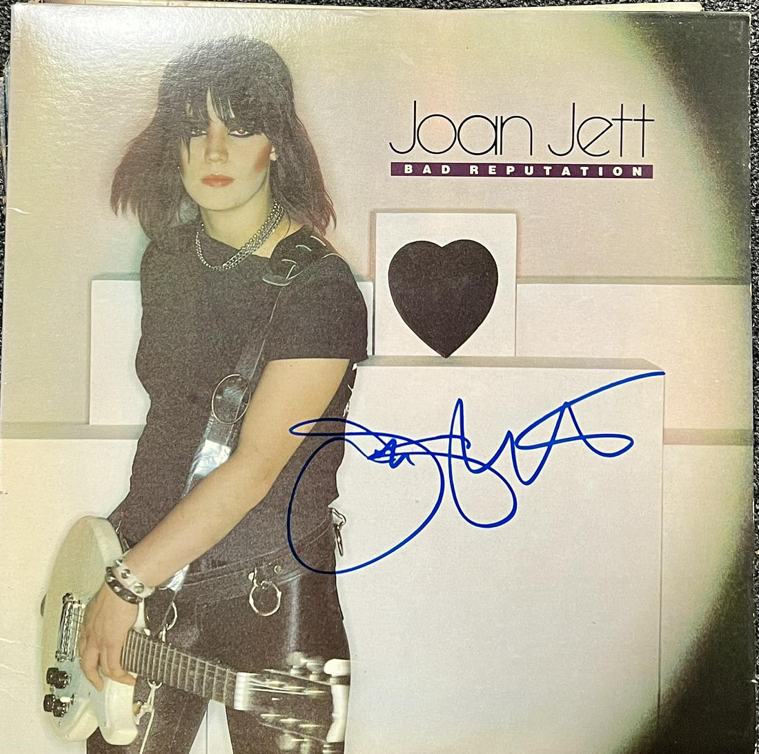 Joan Jett Autographed Album (1 of 1)