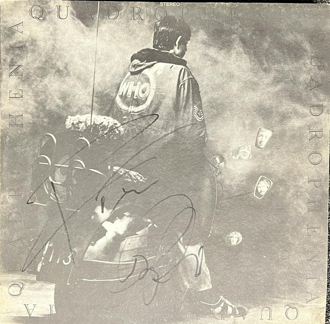 Pete Townshend Daltrey Autographed Album (1 of 1)