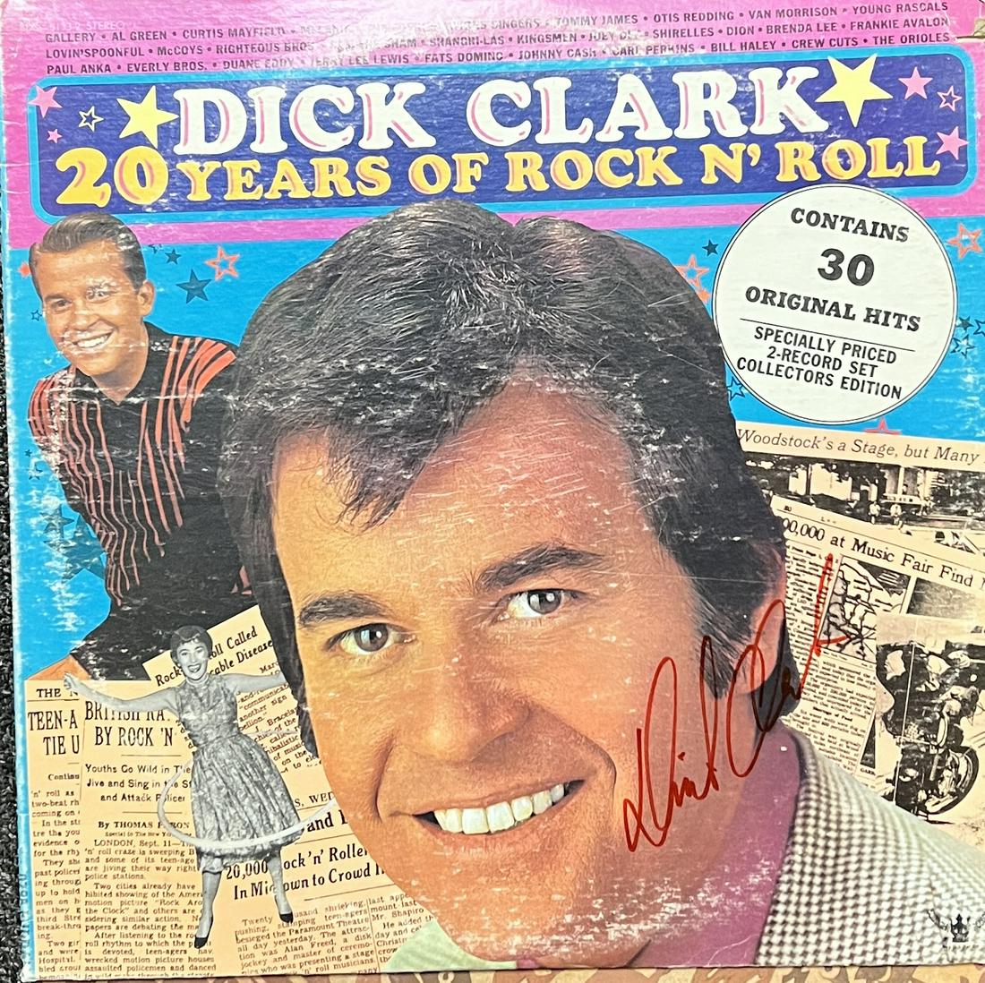 Dick Clark Autographed Album (1 of 1)