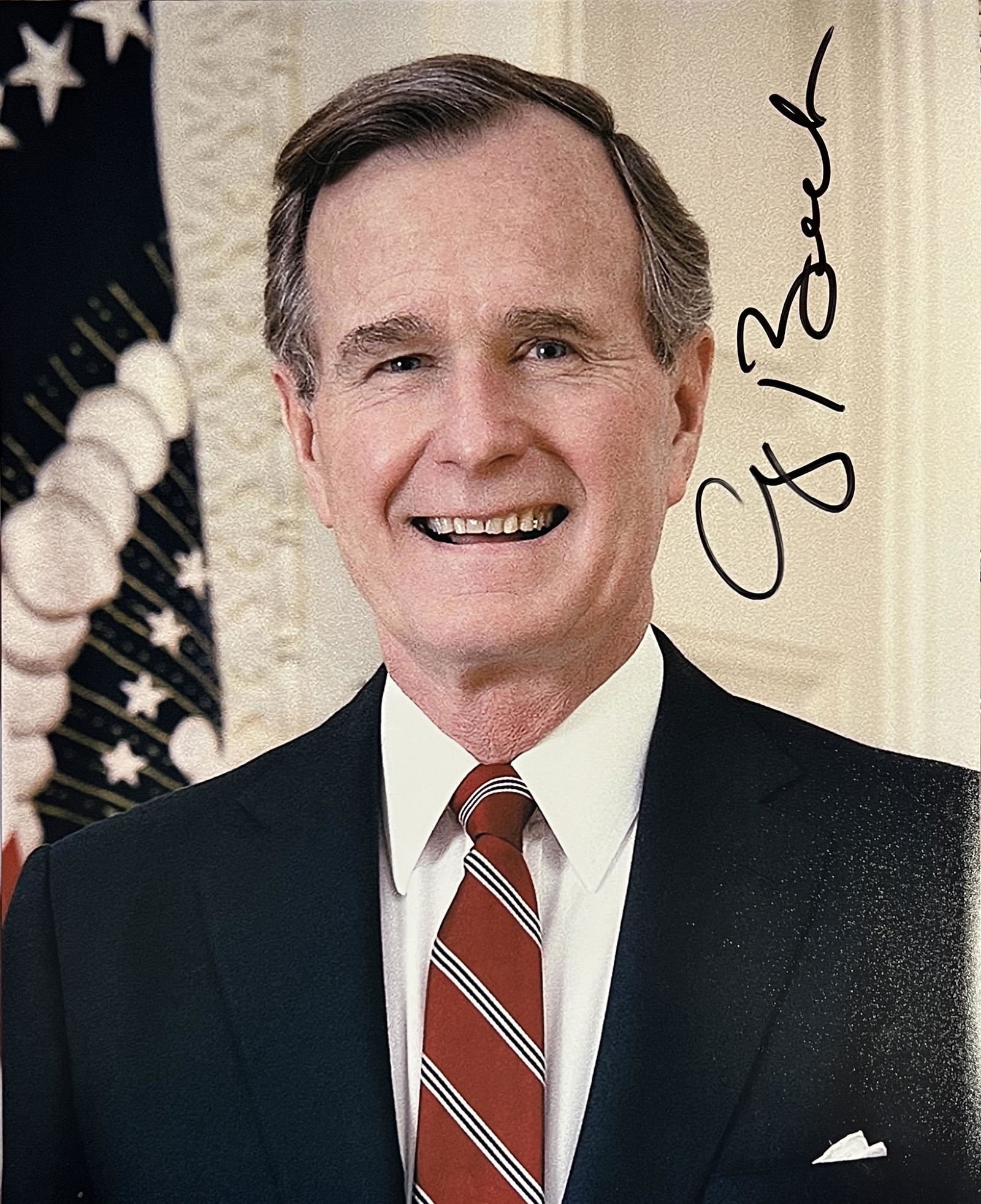George Bush SR Autographed 8x10 (1 of 1)