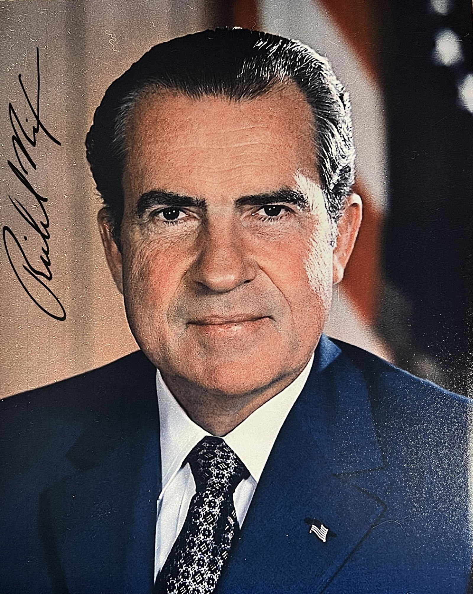 Richard Nixon Autographed 8x10 (1 of 1)
