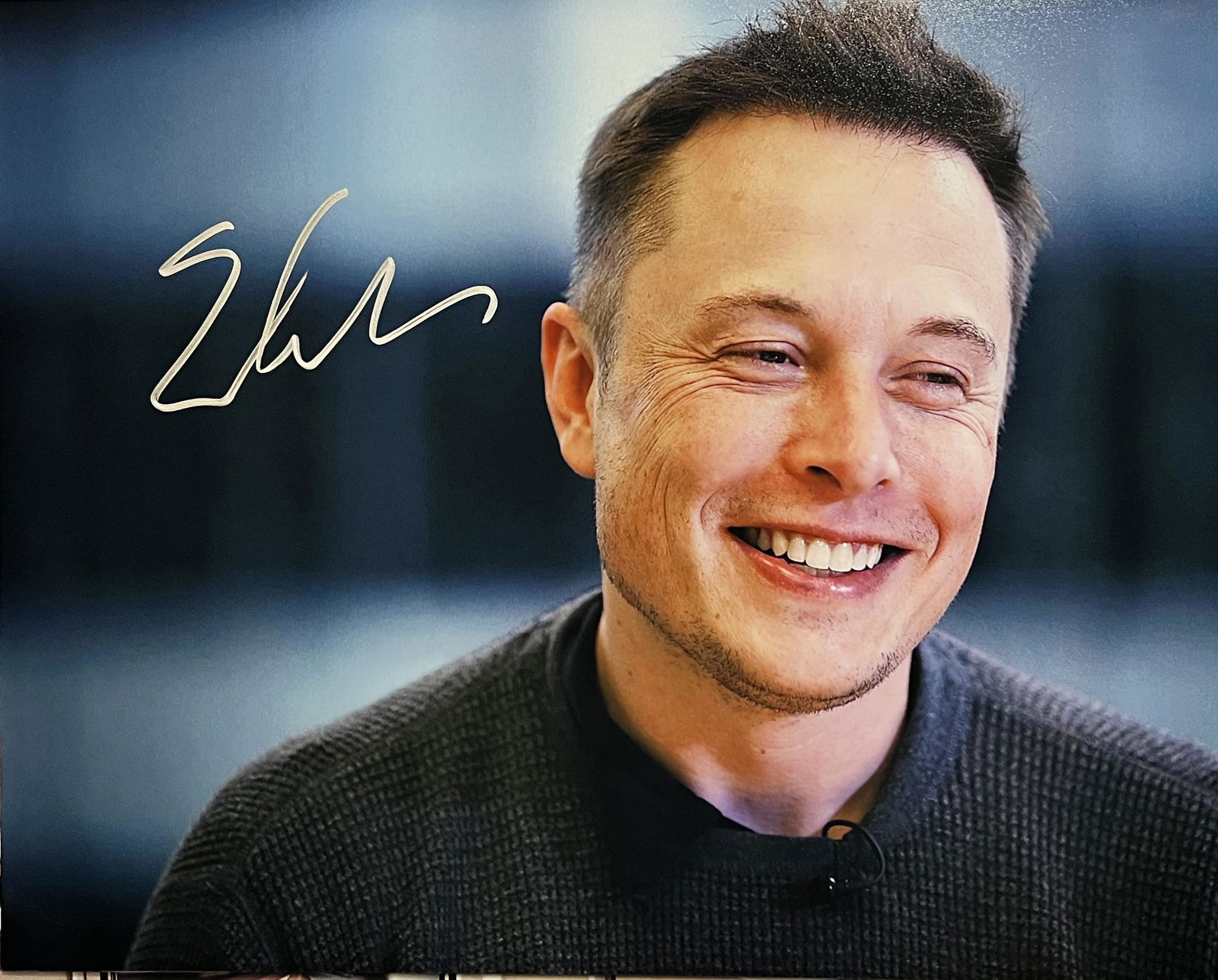 Elon Musk Autographed 8x10 (1 of 1)