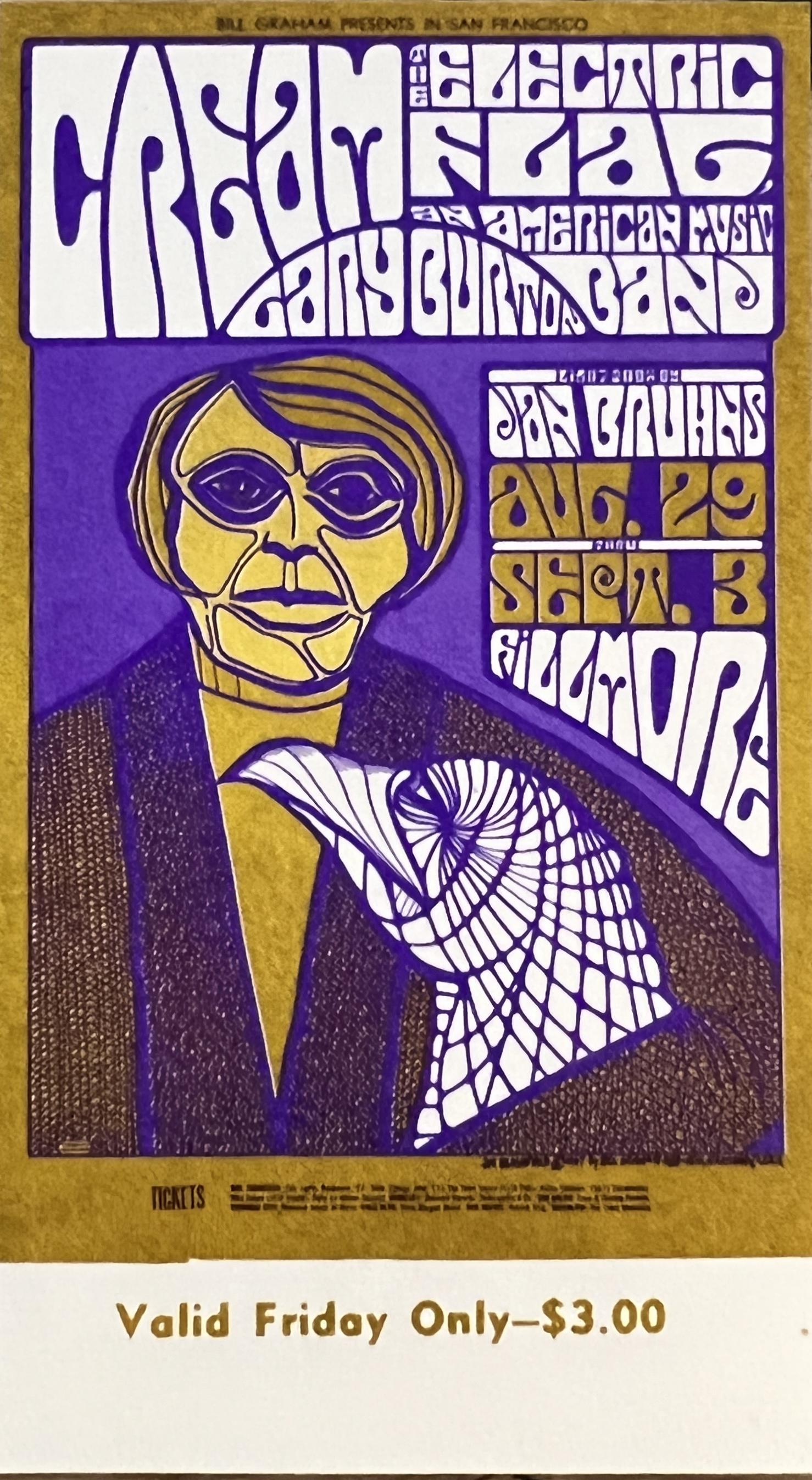 Cream Vintage Ticket Stub (1 of 1)