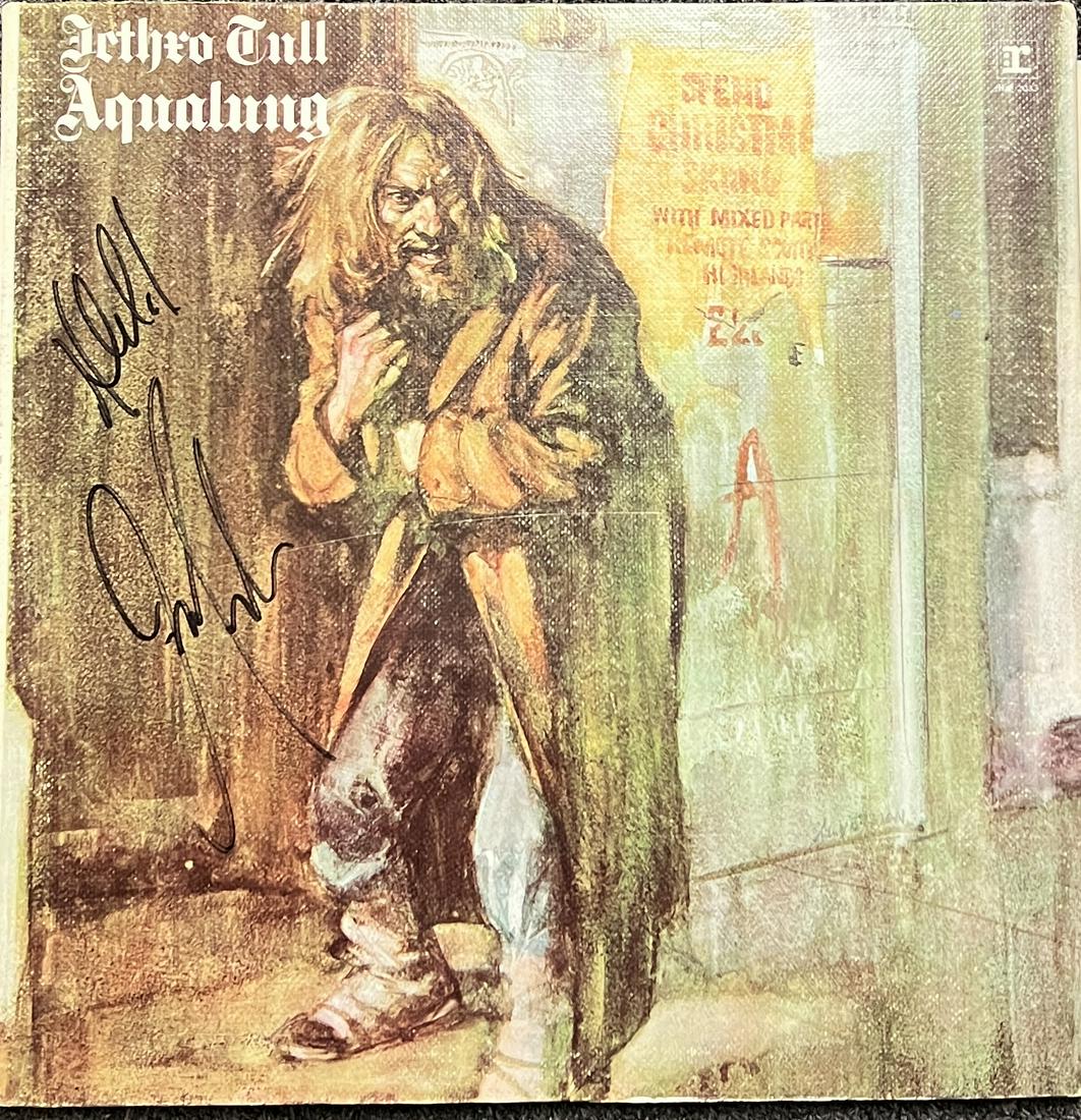 Ian Anderson AUTOGRAPHED Album: Displays are not framed, and can be framed for a cost. Framed items will state they are framed in the name of the item. All signed items come with a COA. Ask any and all questions BEFORE bidding. Sign