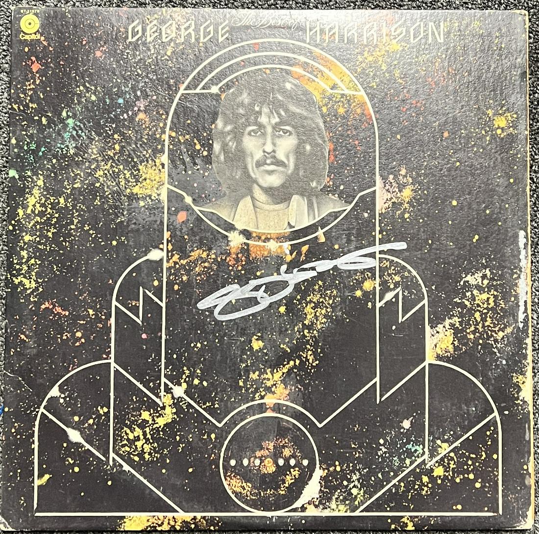 George Harrison Autographed Album: Displays are not framed, and can be framed for a cost. Framed items will state they are framed in the name of the item. All signed items come with a COA. Ask any and all questions BEFORE bidding. Sign