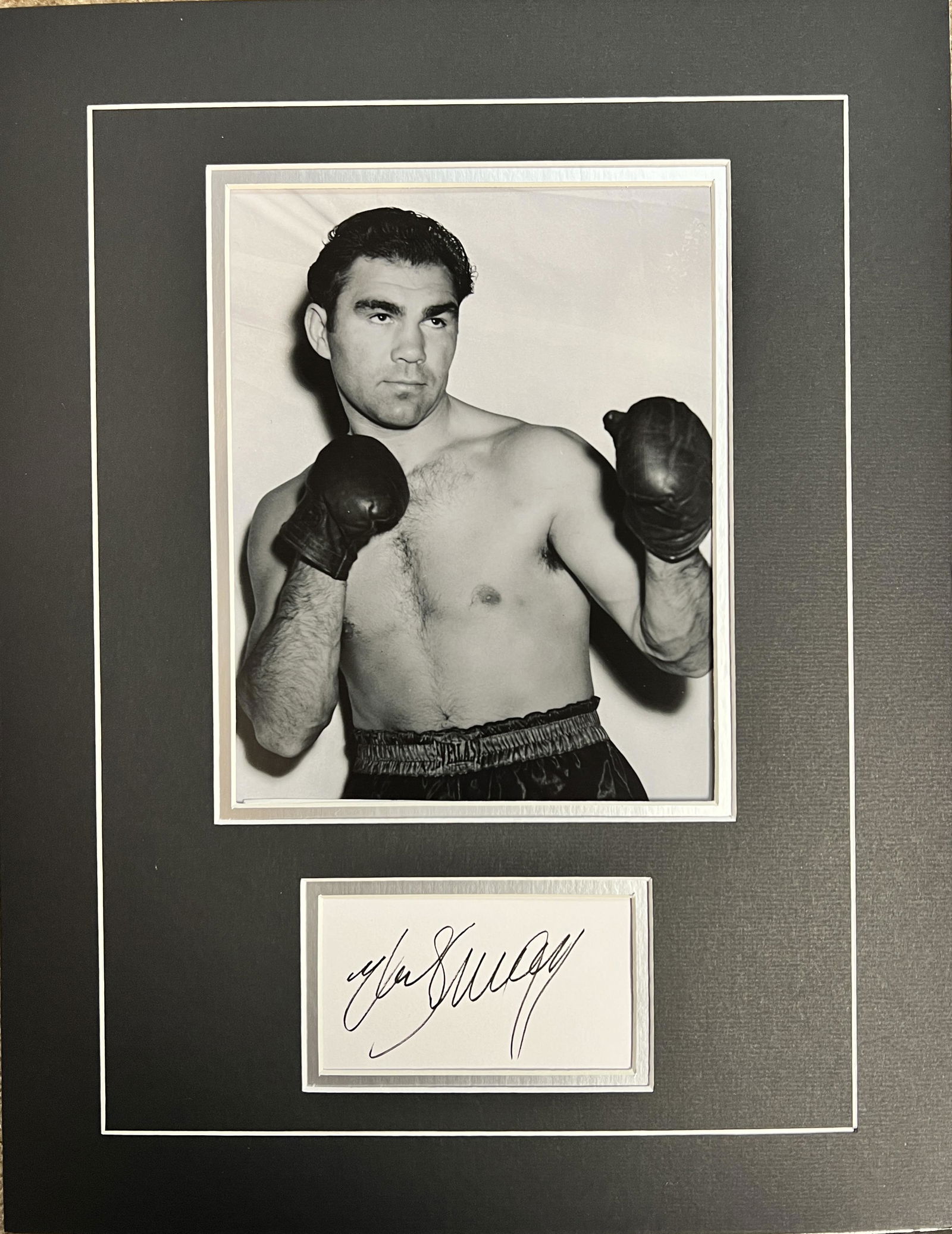 Max Scmeling Autographed Display (1 of 1)