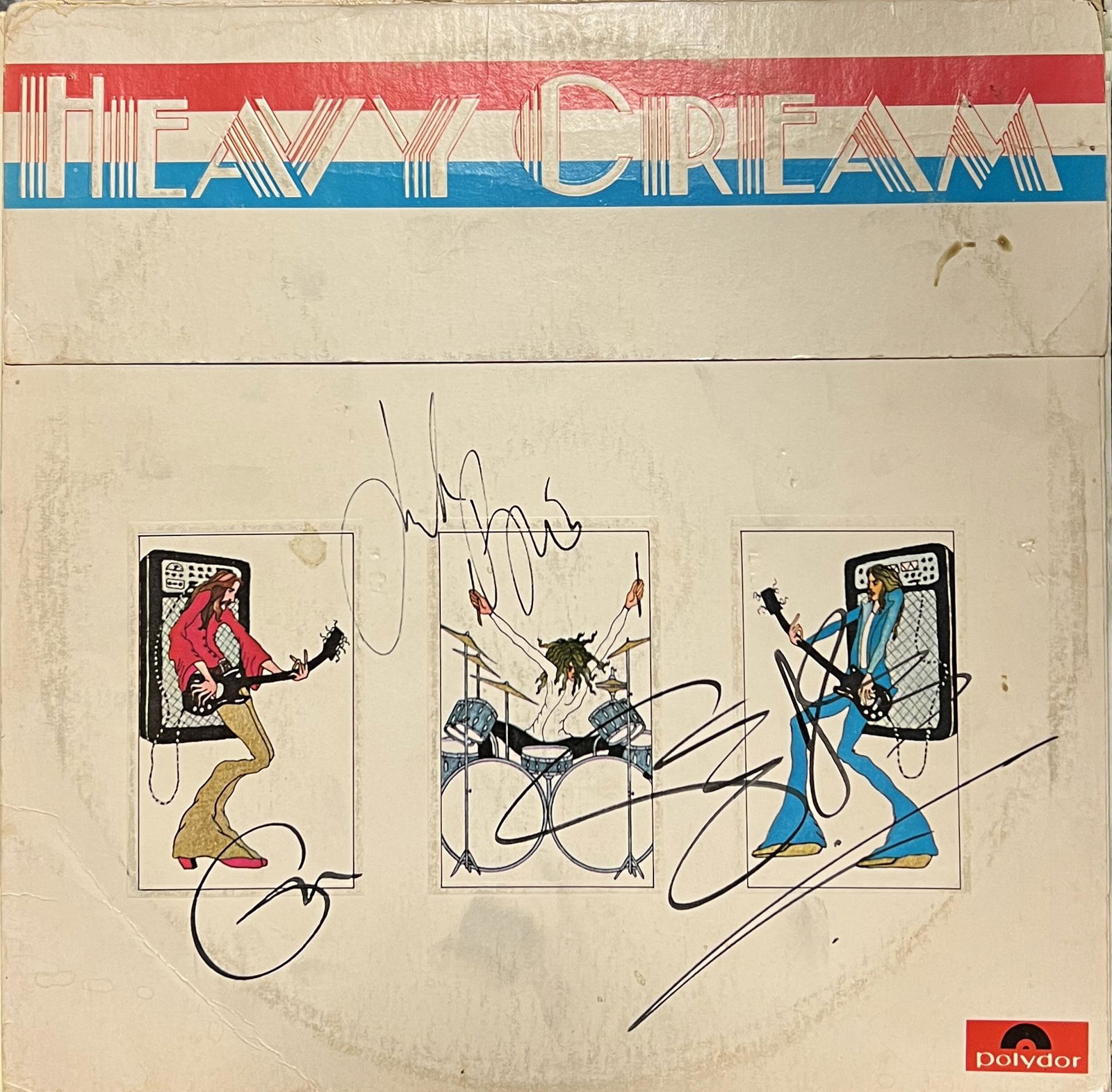 Cream AUTOGRAPHED Album All 3 (1 of 1)