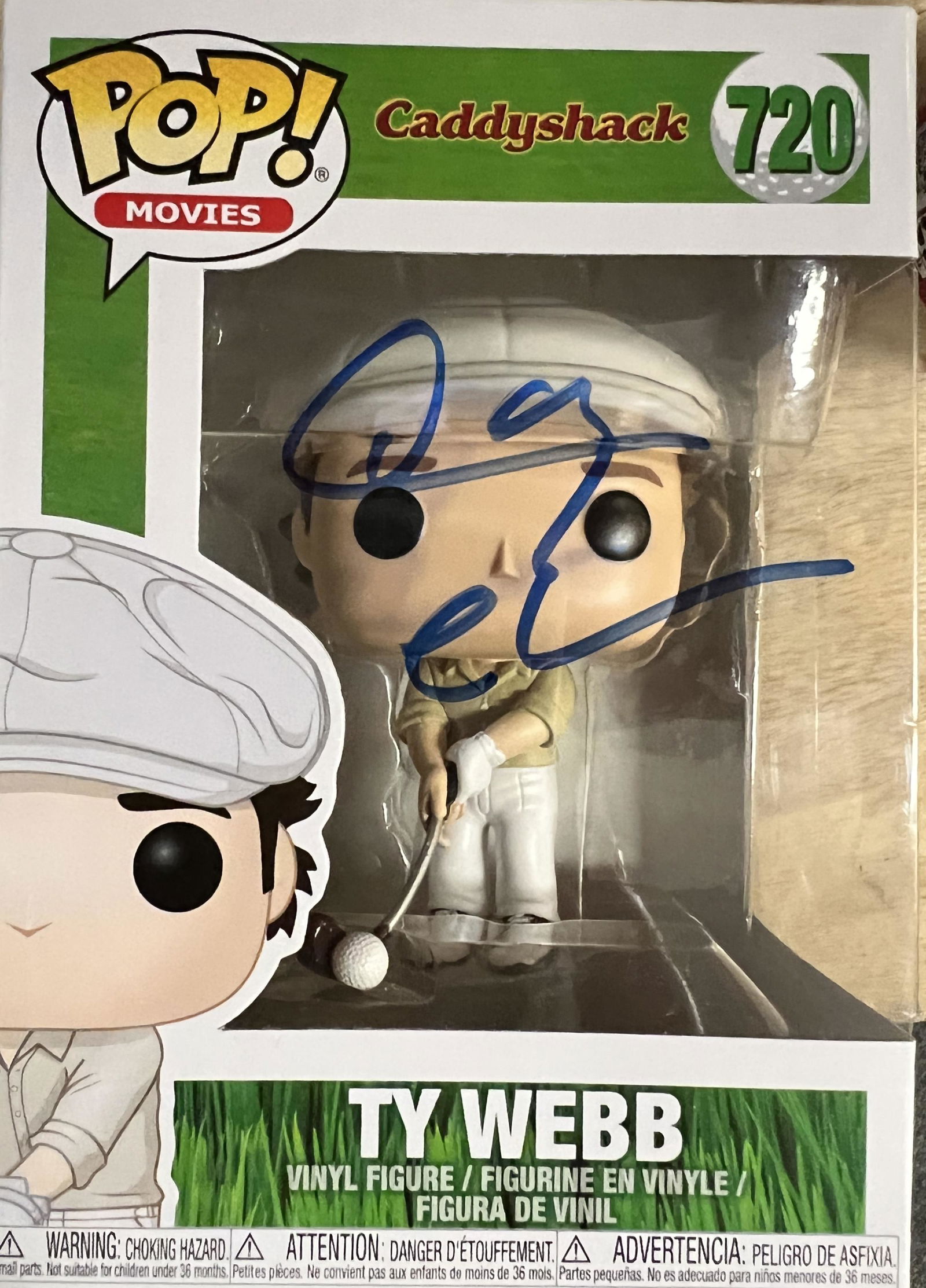 Chevy Chase Autographed Funko Pop! (1 of 1)