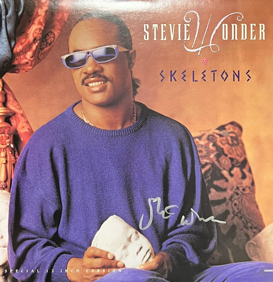 Stevie Wonder Autographed Album (1 of 1)