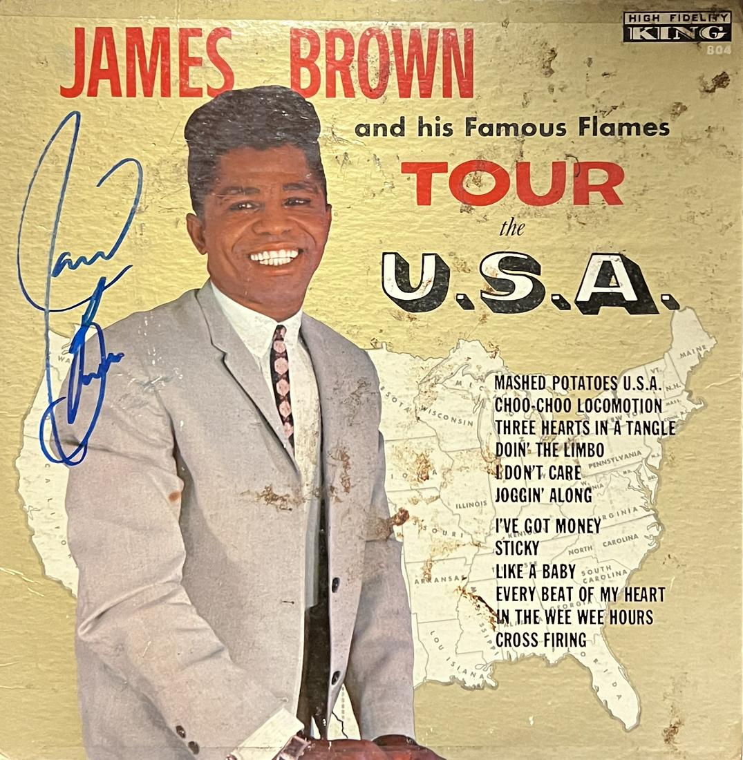 James Brown Autographed Album (1 of 1)