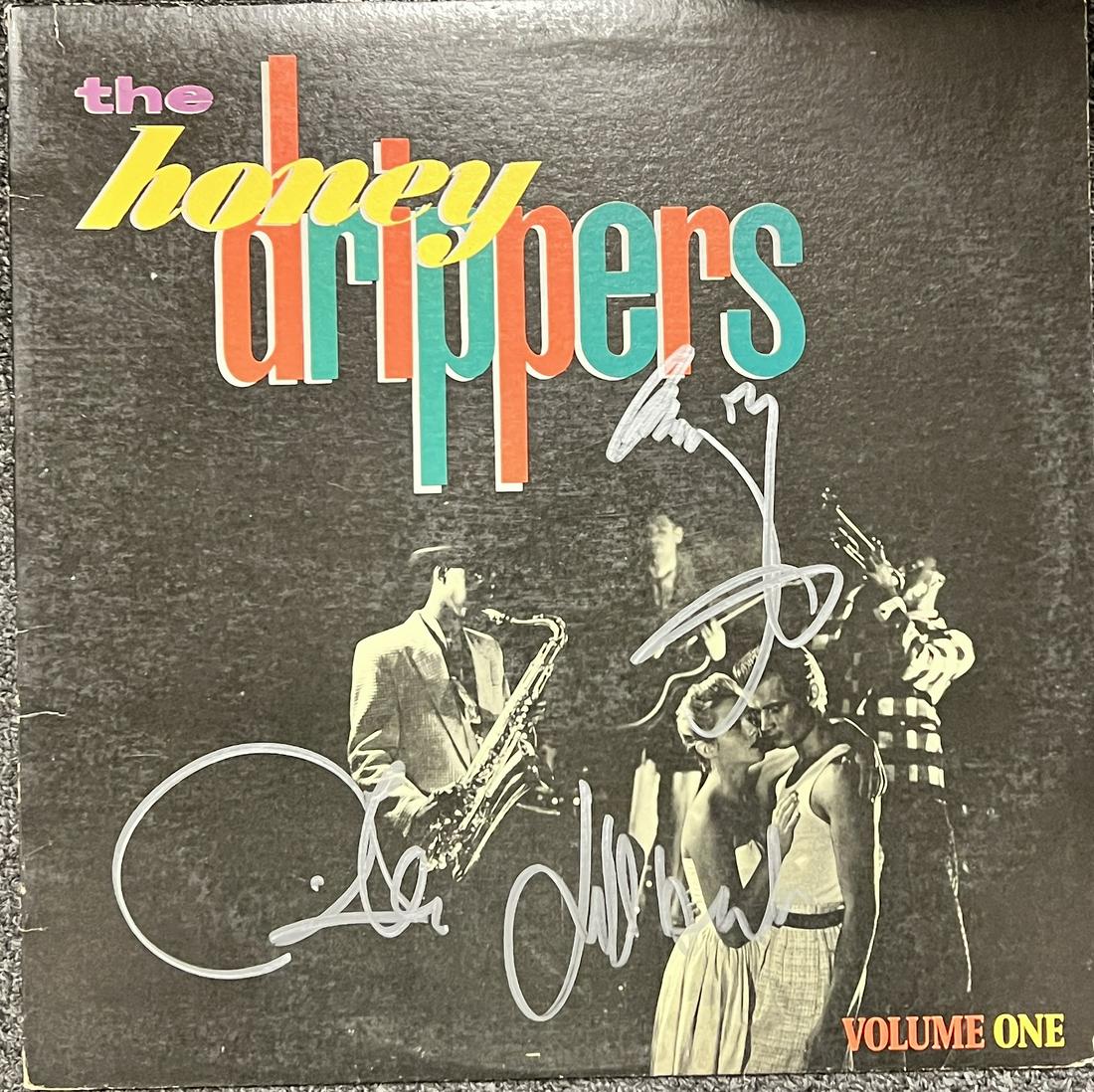 The Honeydrippers Autographed Album PAGE PLANT BECK: Displays are not framed, and can be framed for a cost. Framed items will state they are framed in the name of the item. All signed items come with a COA. Ask any and all questions BEFORE bidding. Sign