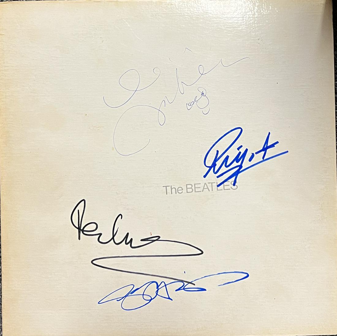 The Beatles Autographed White Album All 4! (1 of 1)
