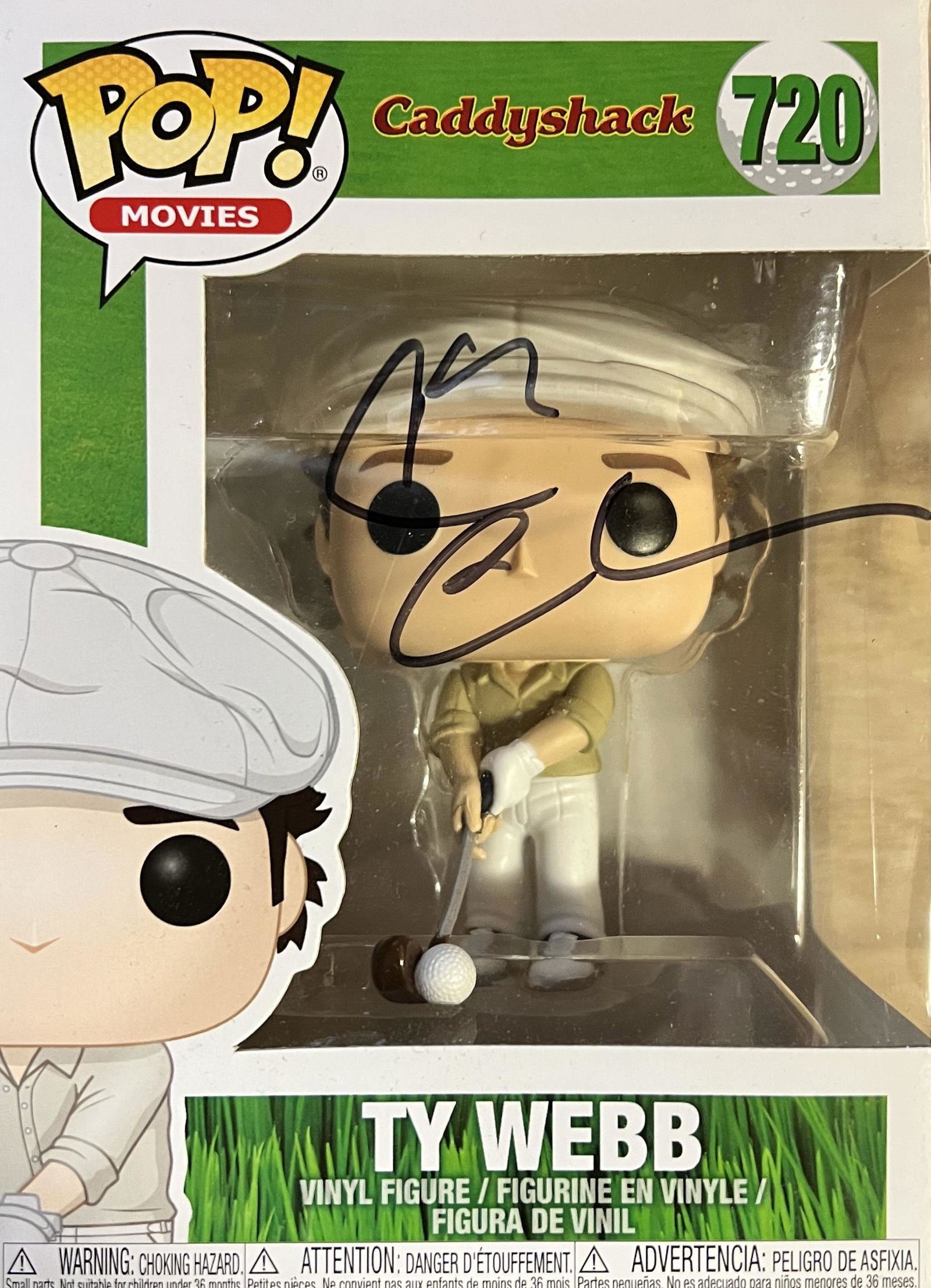 Chevy Chase Autographed Funko Pop (1 of 1)