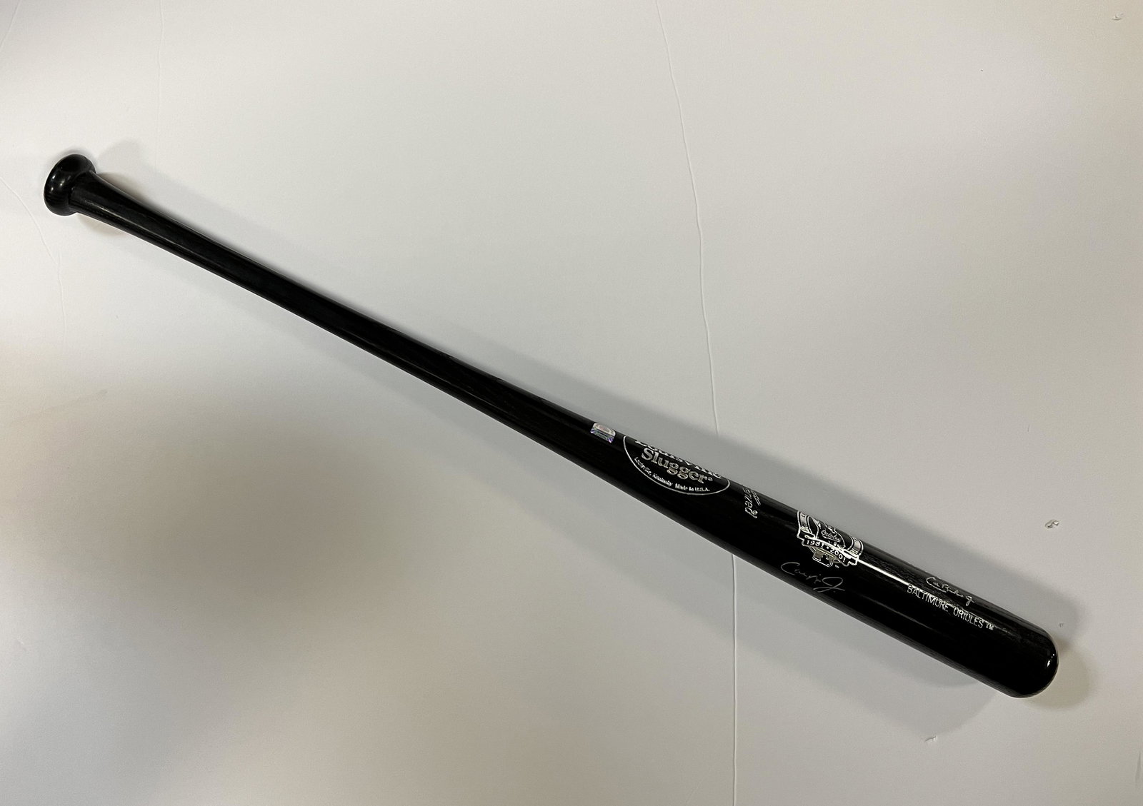 Cal Ripken Jr AUTOGRAPHED Bat (1 of 1)