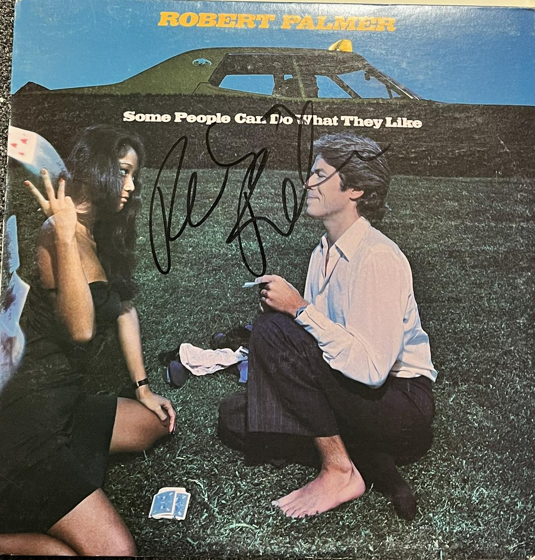 Robert Palmer Autographed ALBUM (1 of 1)