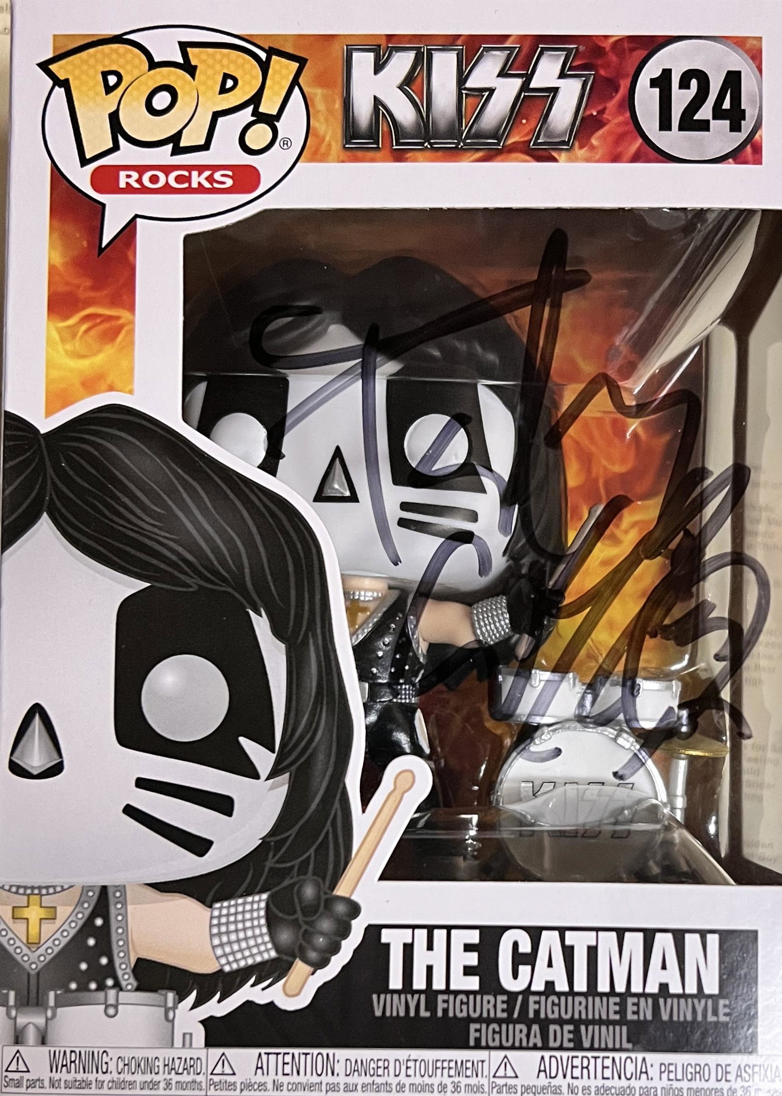 Peter Criss Autographed Funko Pop (1 of 1)