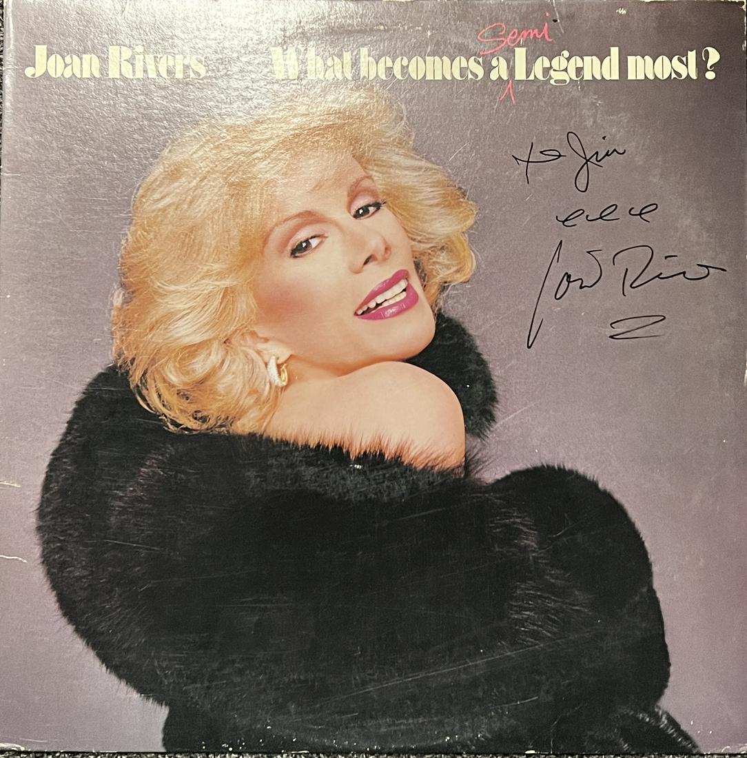 Joan Rivers Autographed Album (1 of 1)