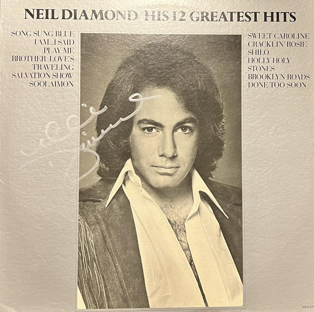 Neil Diamond Autographed ALBUM: Displays are not framed, and can be framed for a cost. Framed items will state they are framed in the name of the item. All signed items come with a COA. Ask any and all questions BEFORE bidding. Sign